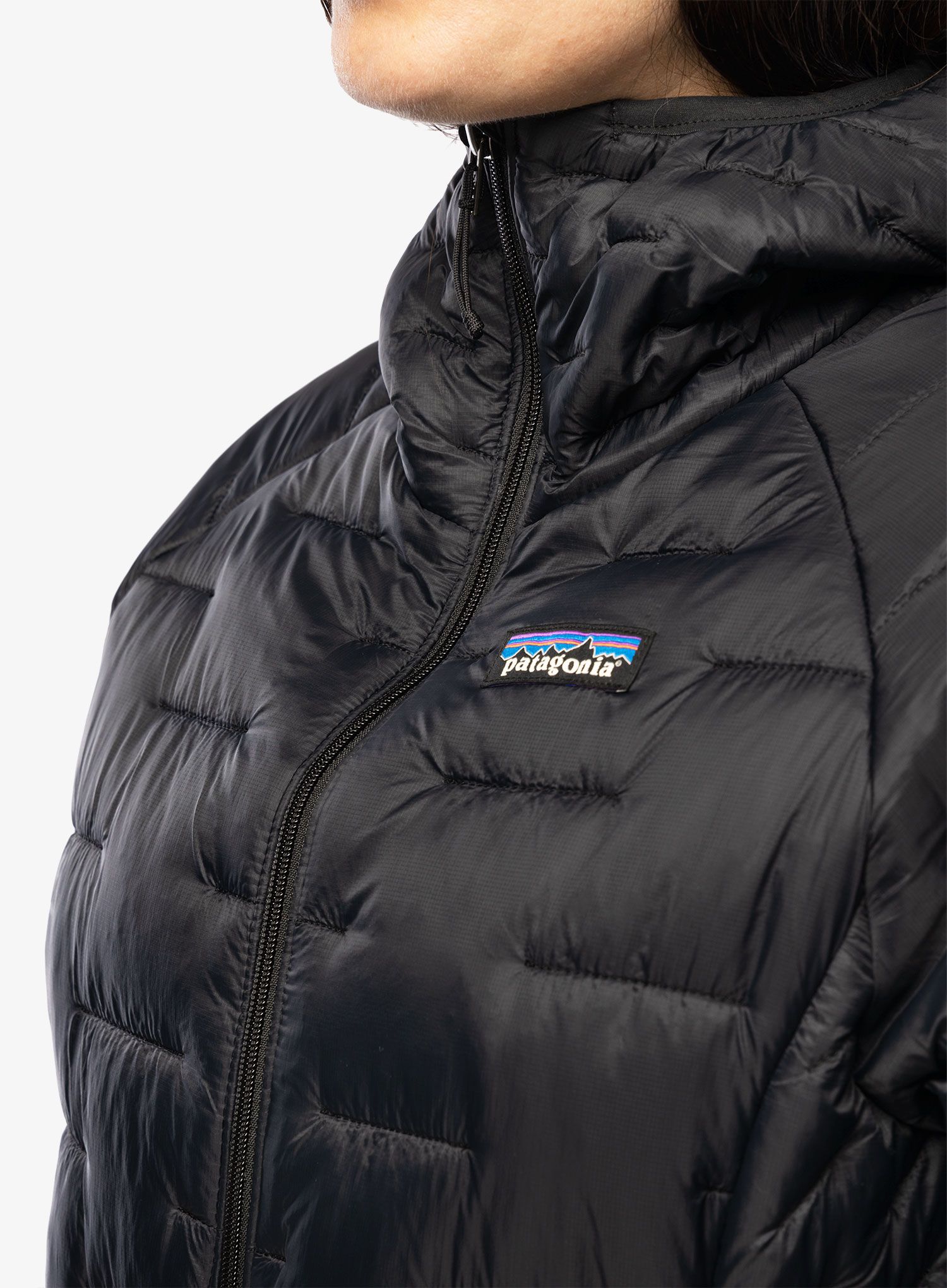 Куртка утеплена жіноча Patagonia Micro Puff Hoody - black