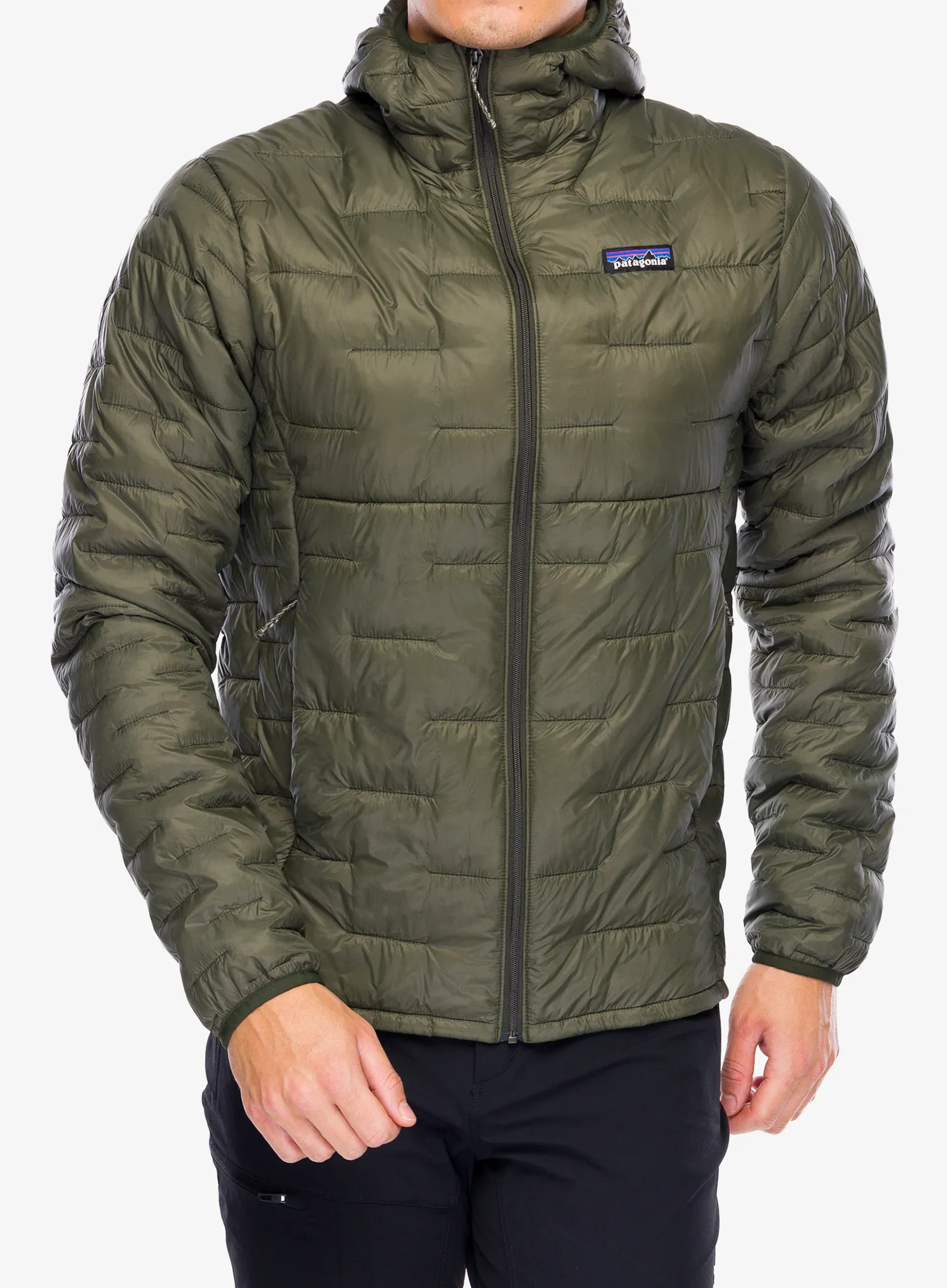 Куртка утеплена Patagonia Micro Puff Hoody - pine needle green