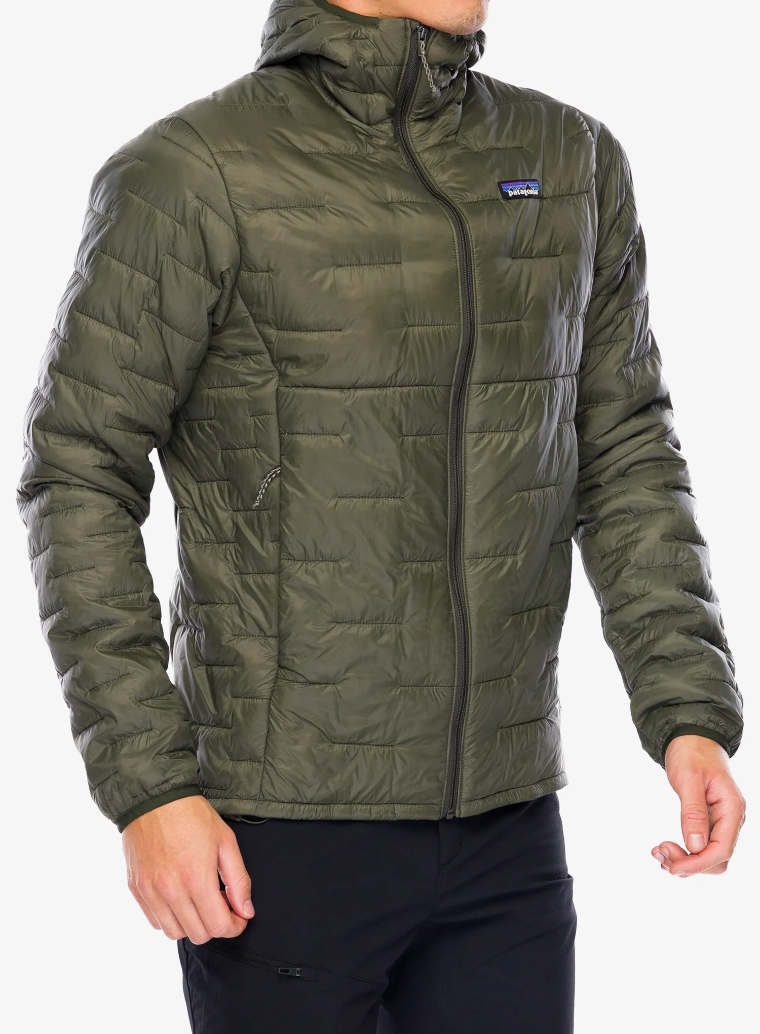 Куртка утеплена Patagonia Micro Puff Hoody - pine needle green