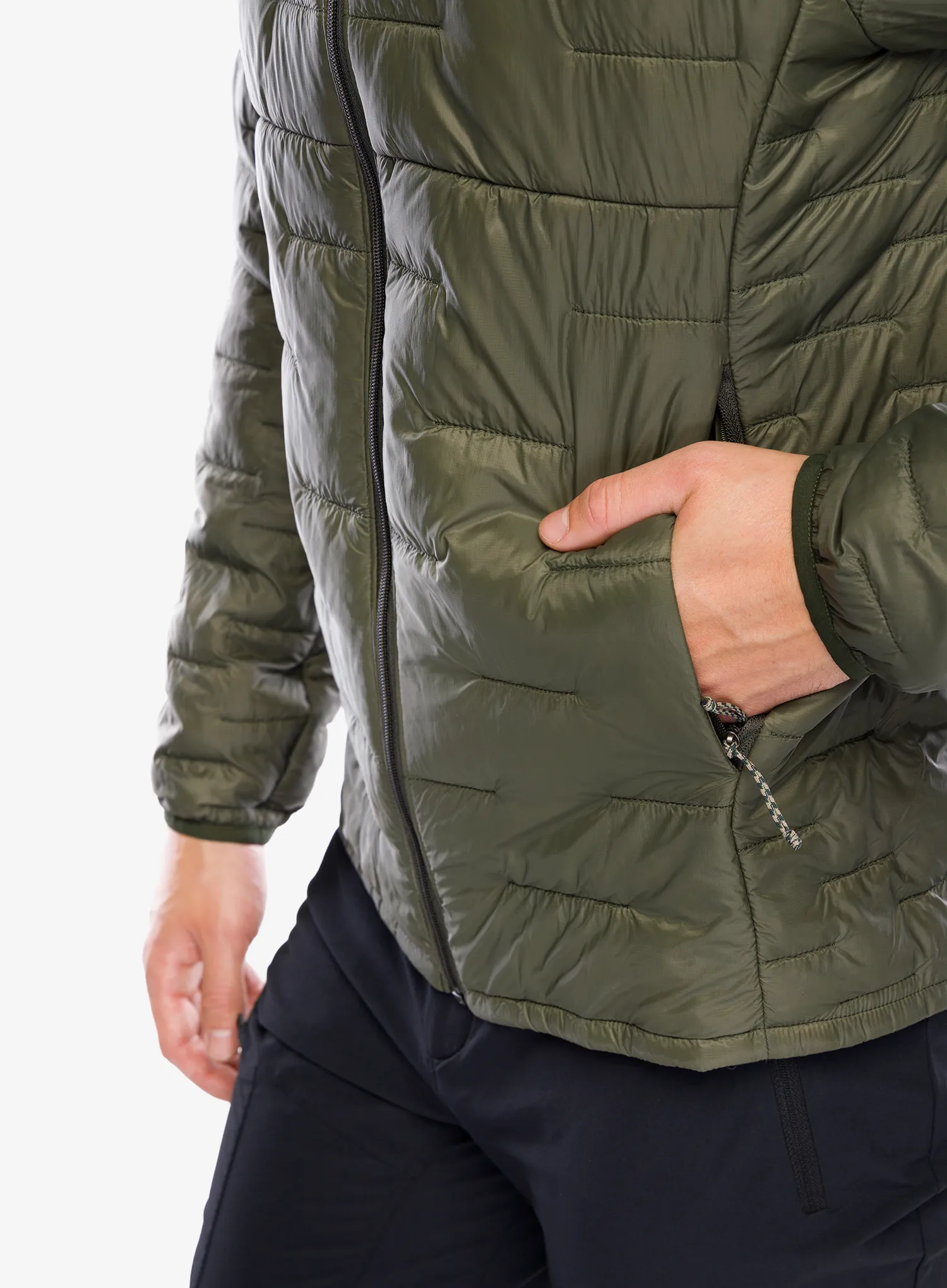 Куртка утеплена Patagonia Micro Puff Hoody - pine needle green