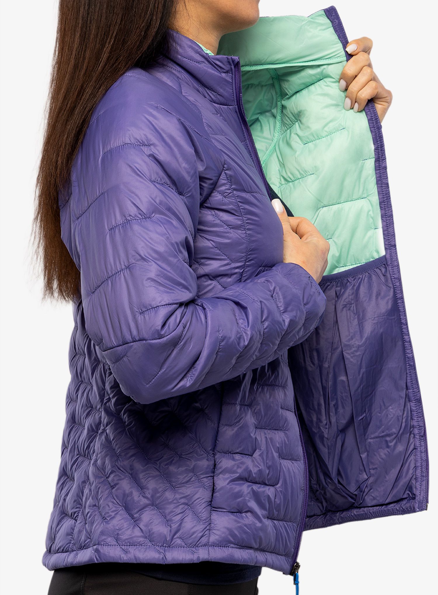 Куртка утеплена жіноча Patagonia Micro Puff Jacket - perennial purple