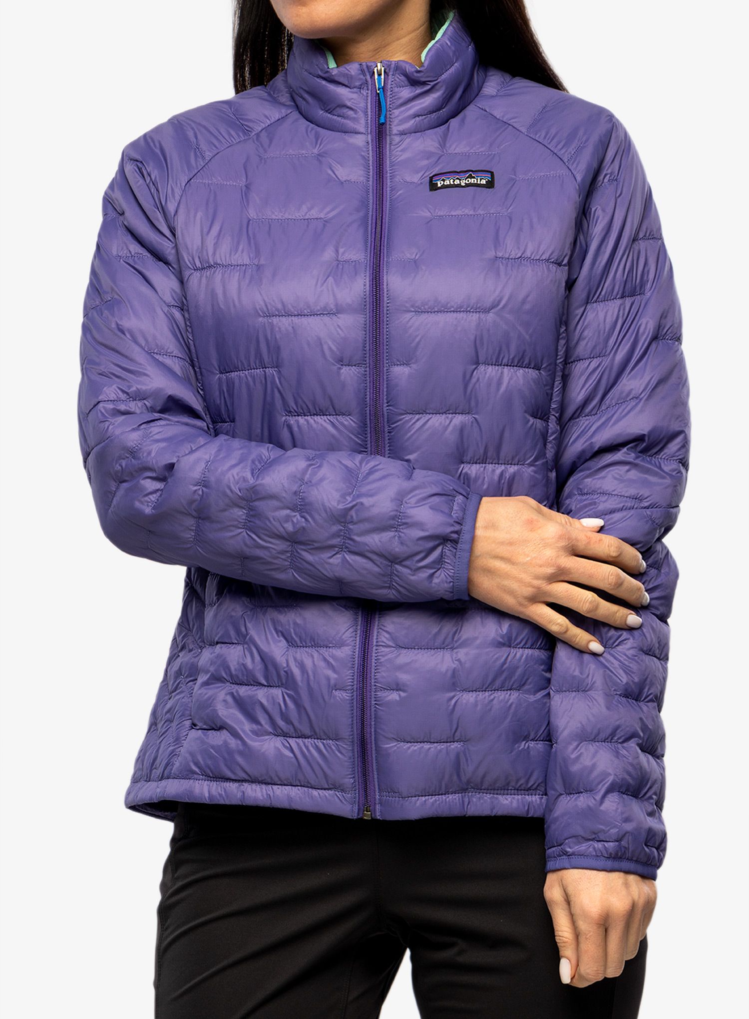 Куртка утеплена жіноча Patagonia Micro Puff Jacket - perennial purple