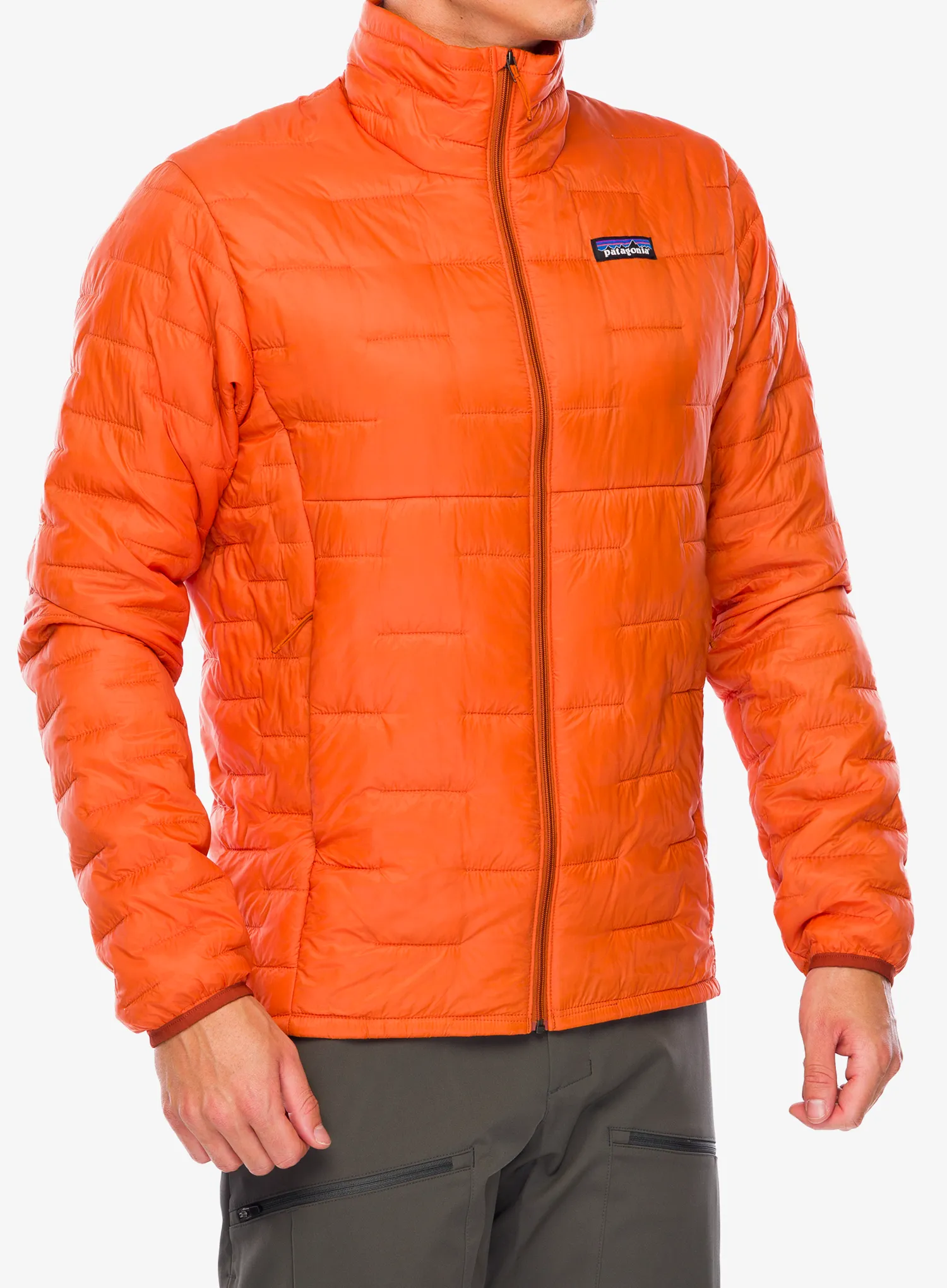 Куртка утеплена Patagonia Micro Puff Jacket - redtail rust
