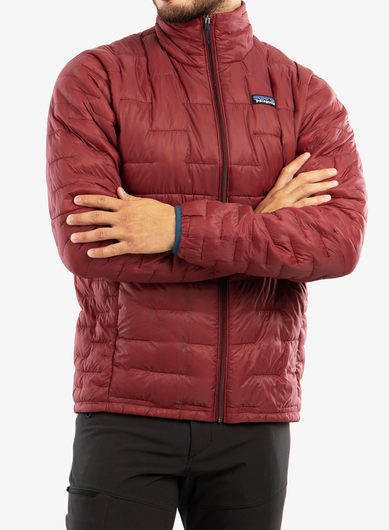 Куртка утеплена Patagonia Micro Puff Jacket - sequoia red