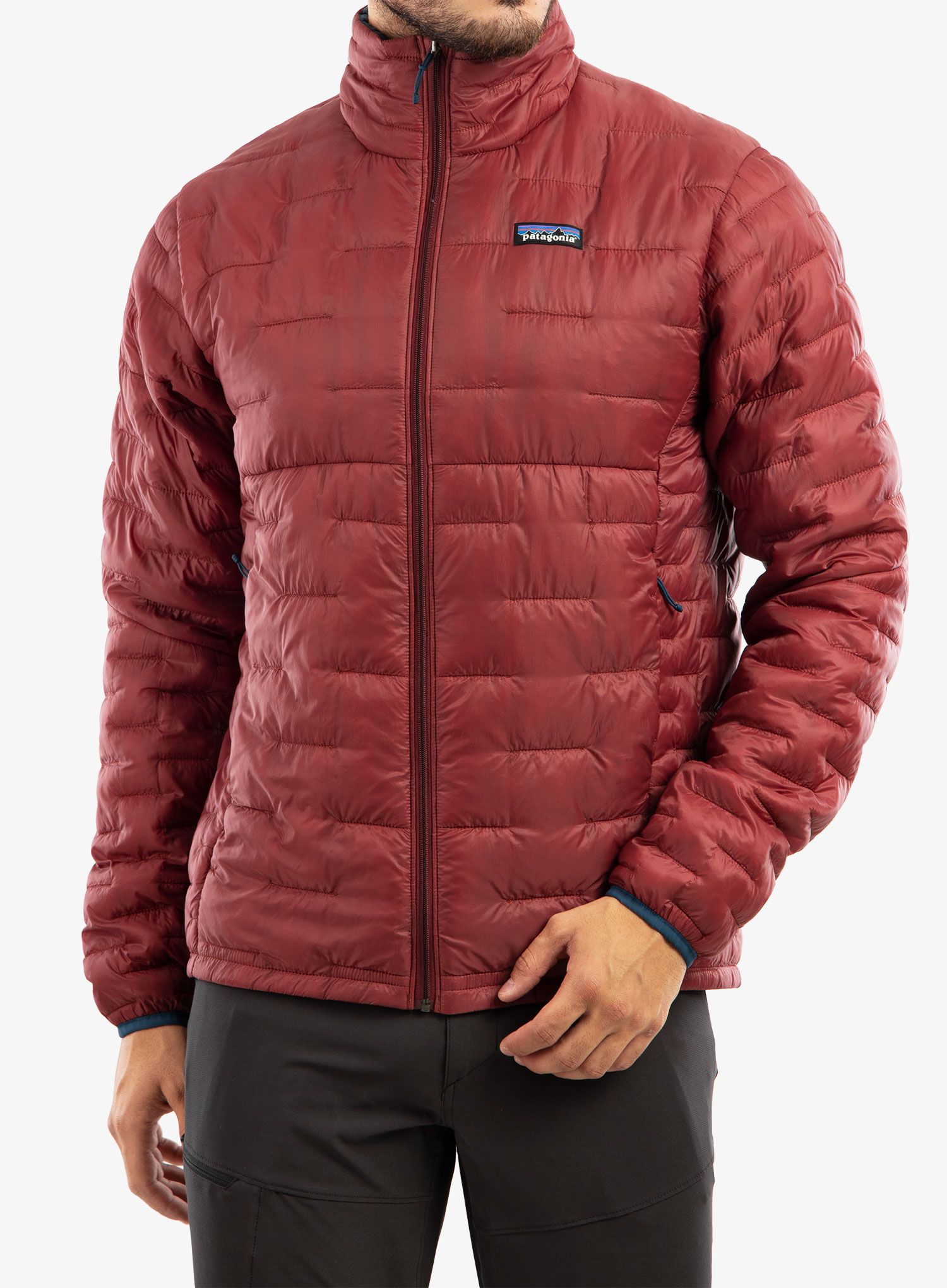 Куртка утеплена Patagonia Micro Puff Jacket - sequoia red