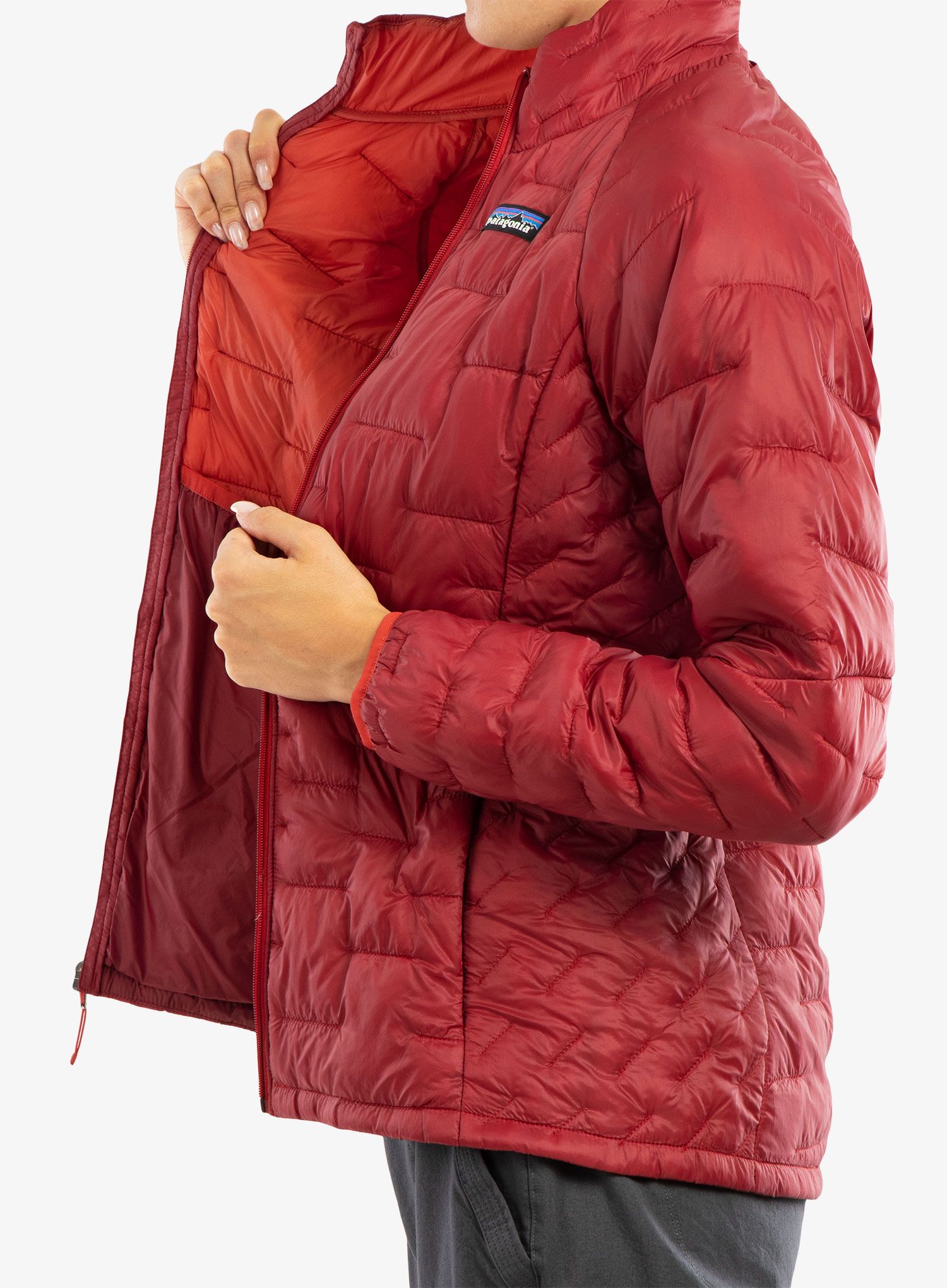 Куртка утеплена Patagonia Micro Puff Jacket - wax red