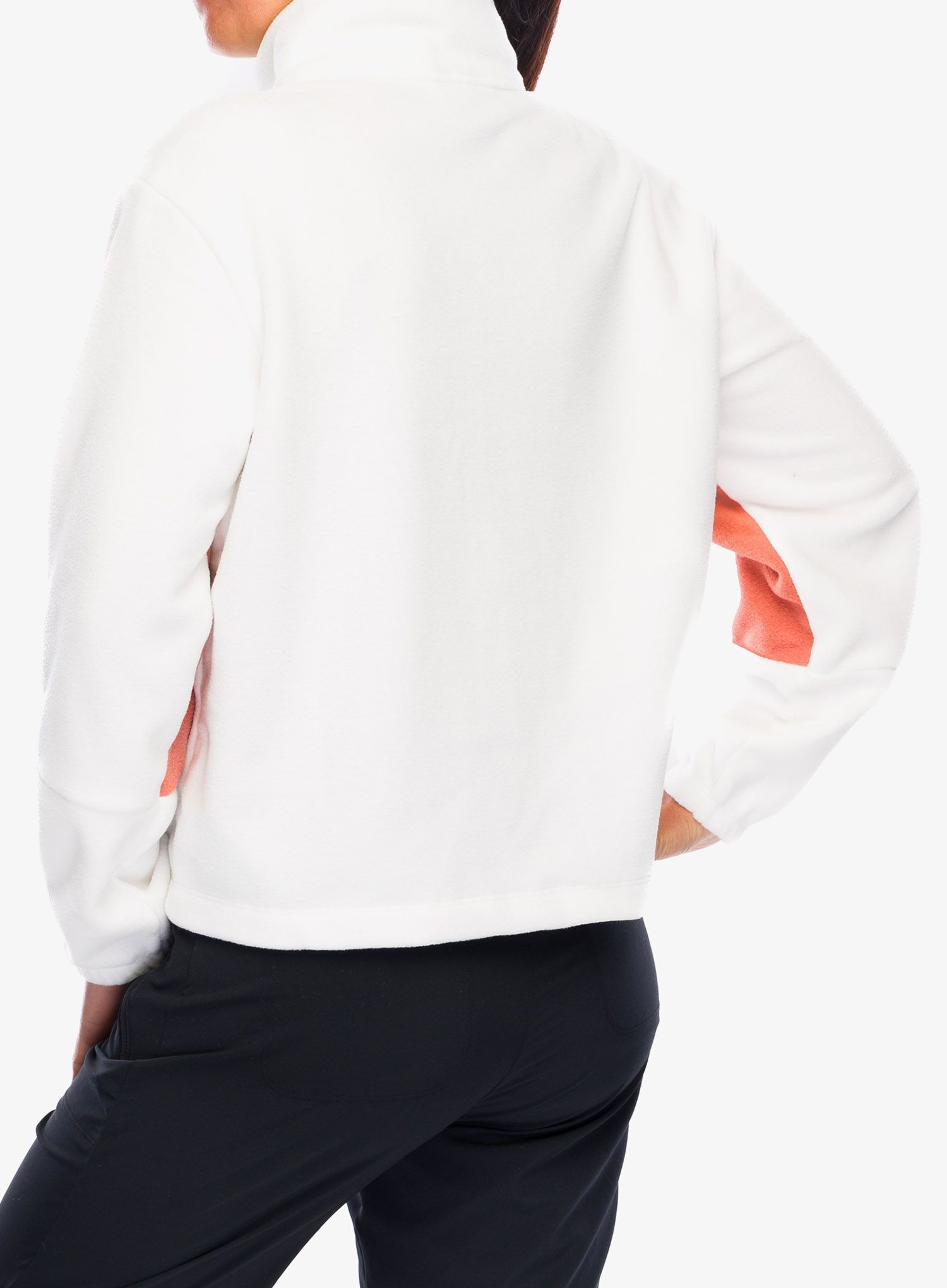 Кофта флісова жіноча Patagonia Microdini 1/2 Zip P/O - birch white