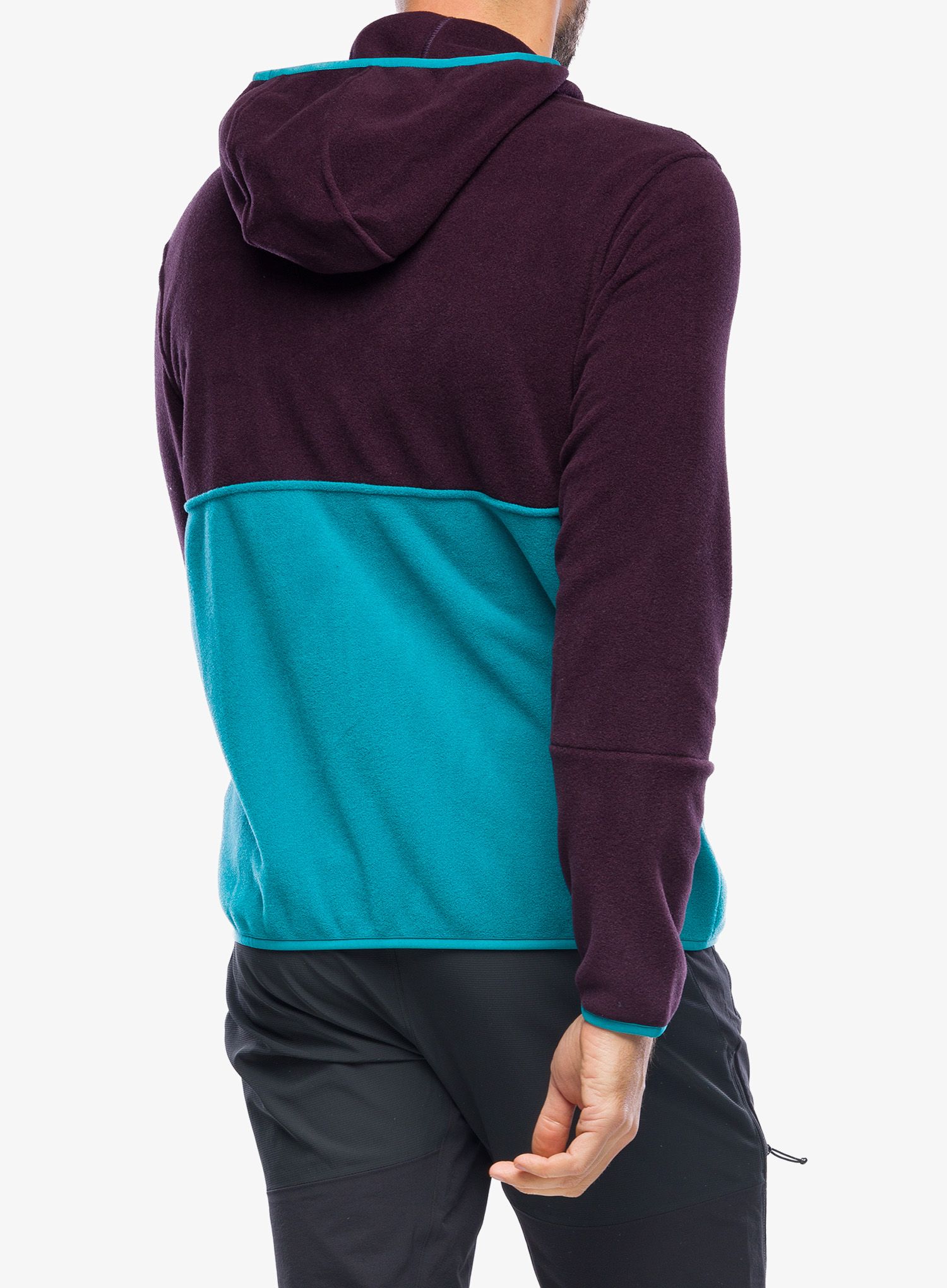 Кофта з каптуром Patagonia Microdini Hoody - belay blue