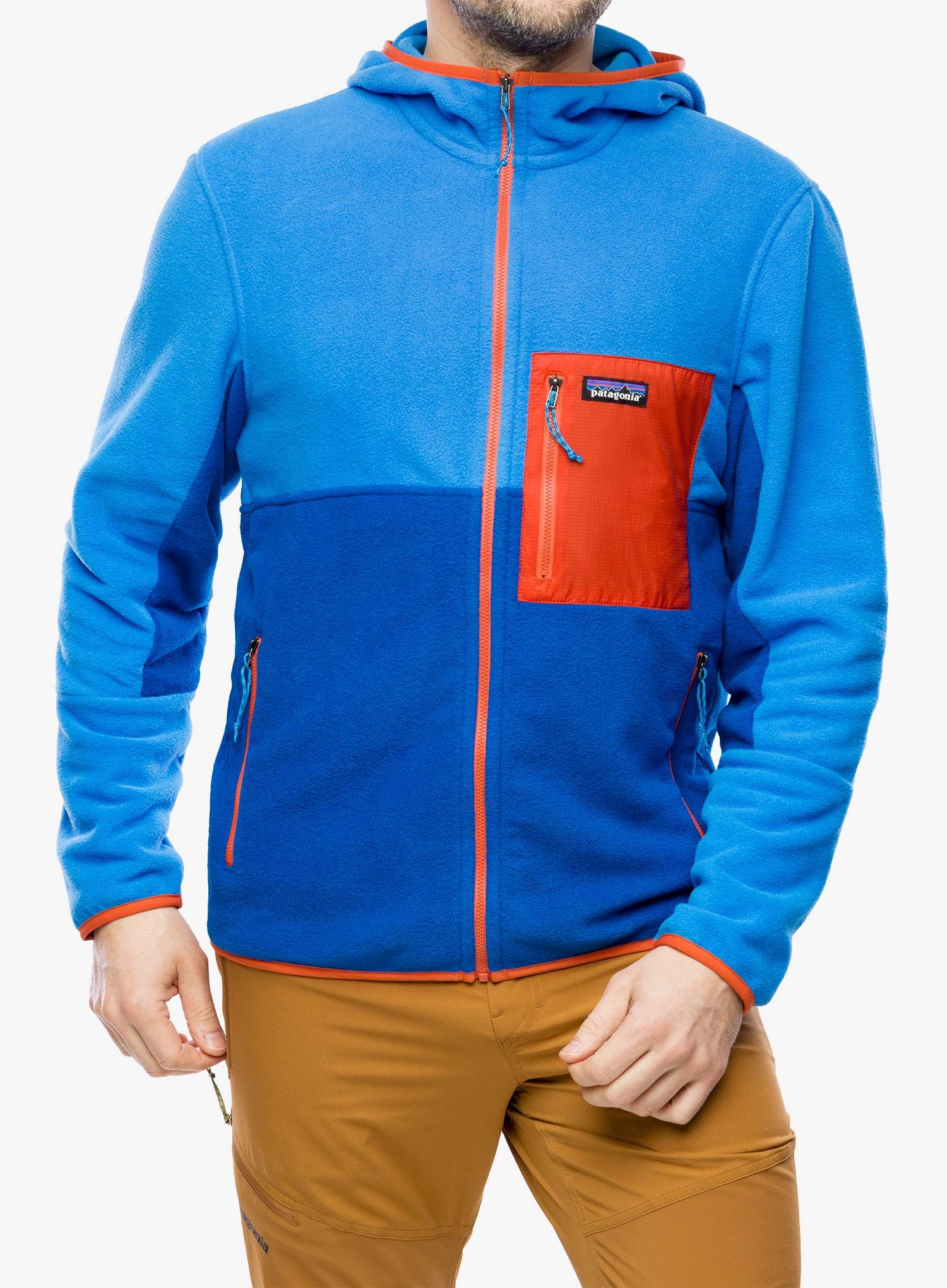 Кофта на замку Patagonia Microdini Hoody - endless blue