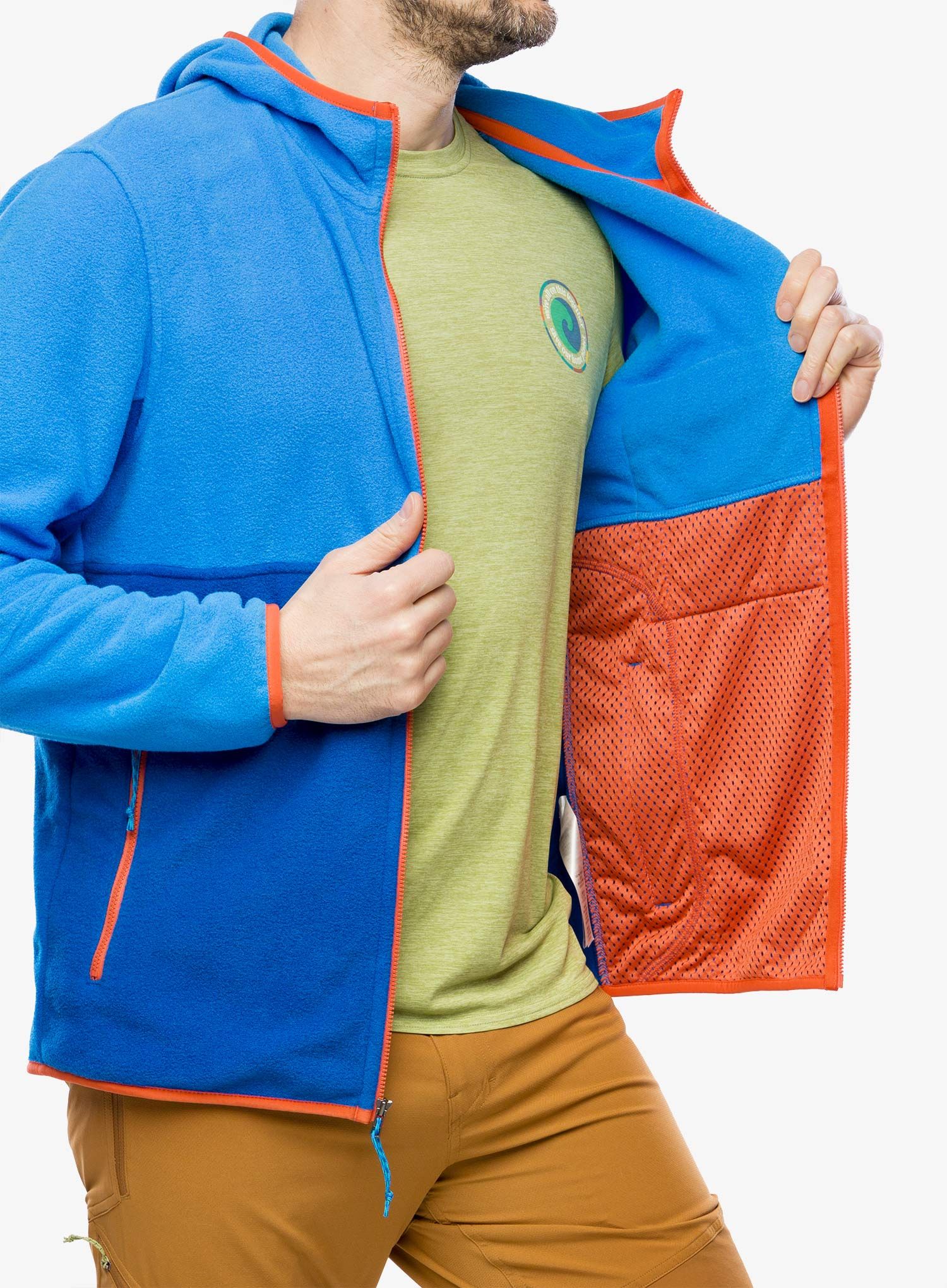Кофта на замку Patagonia Microdini Hoody - endless blue