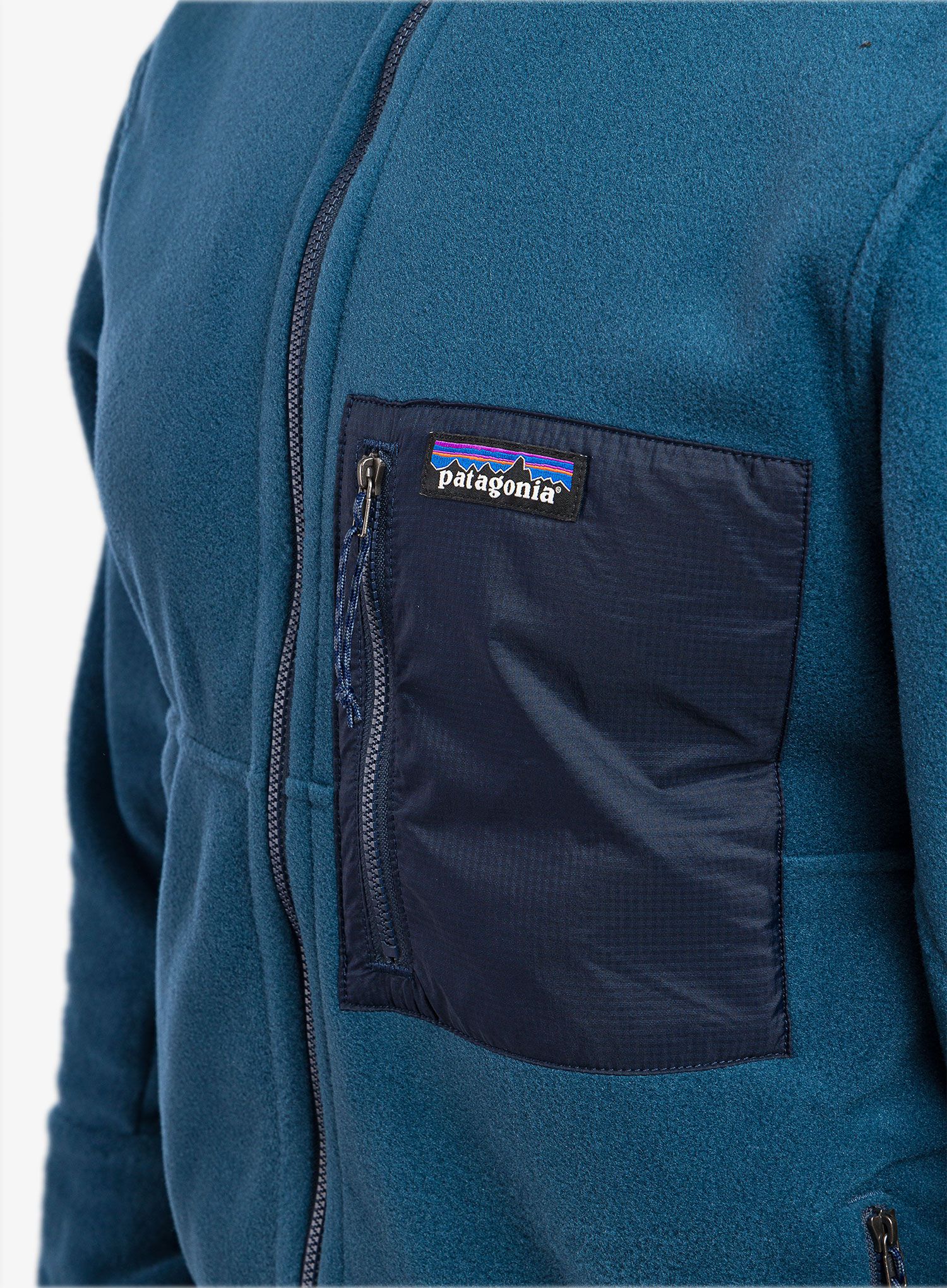 Кофта з каптуром Patagonia Microdini Hoody - tidepool blue