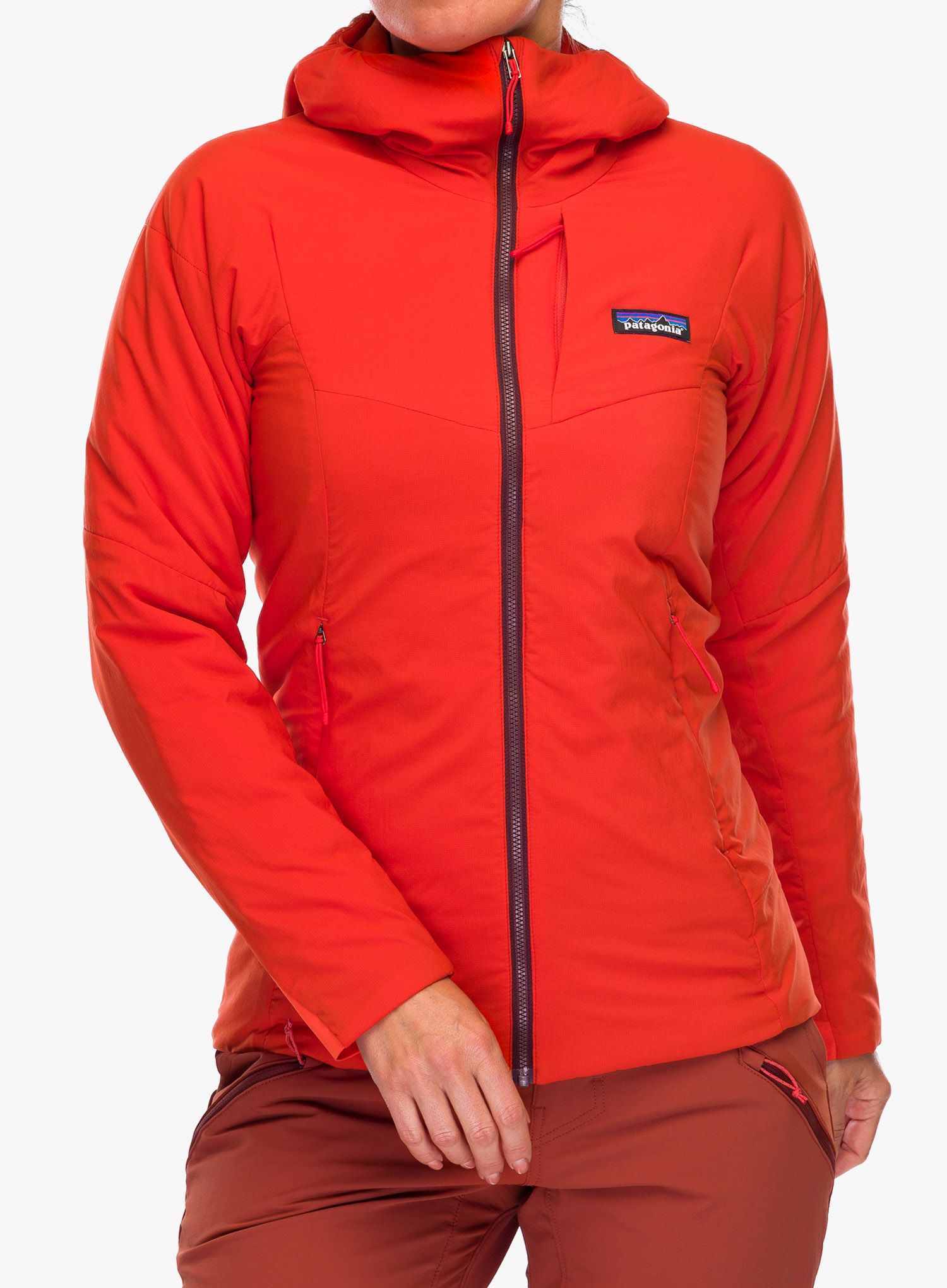 Куртка утеплена Patagonia Nano-Air Hoody - paintbrush red