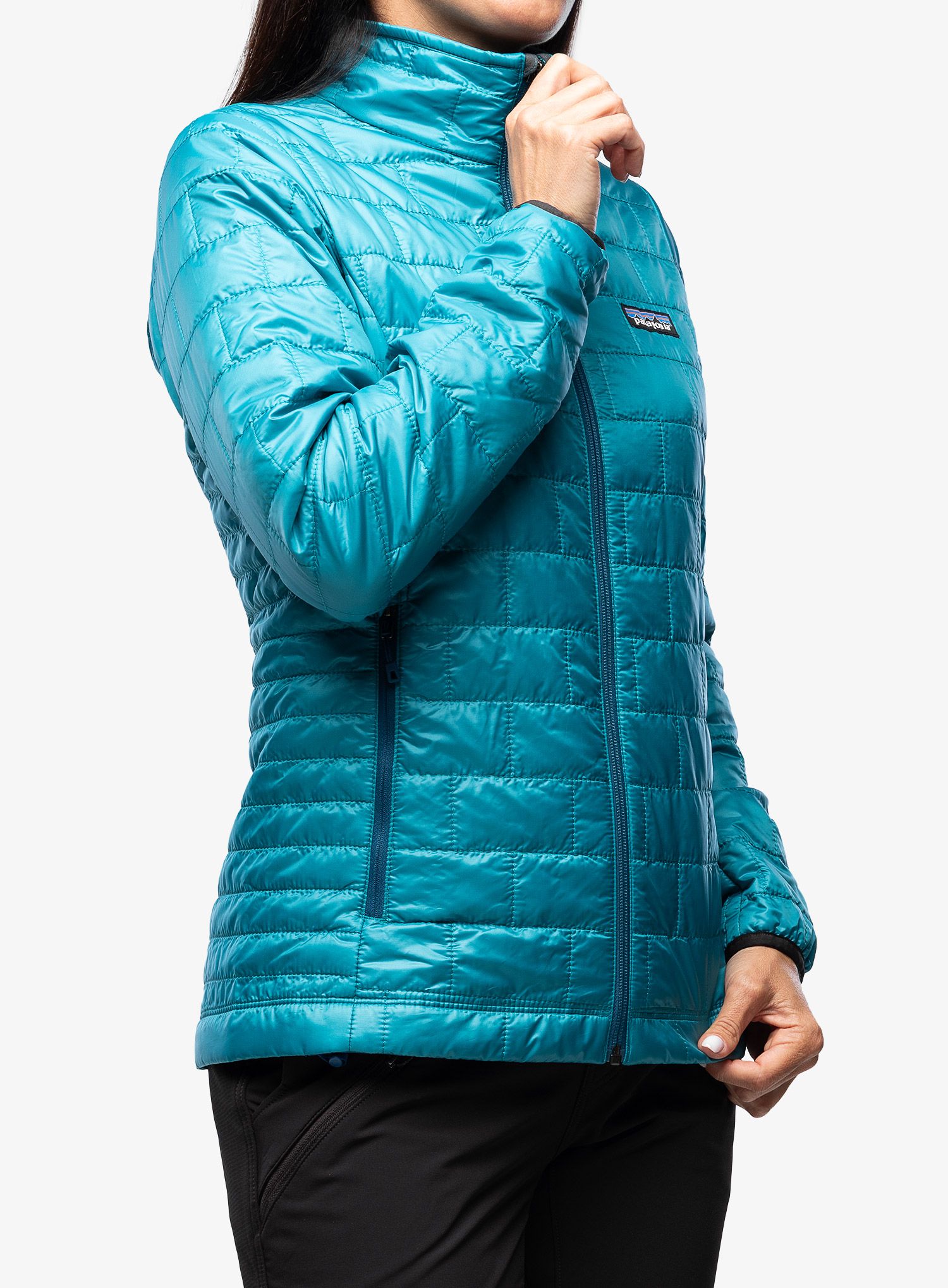Куртка утеплена жіноча Patagonia Nano Puff Jacket - belay blue