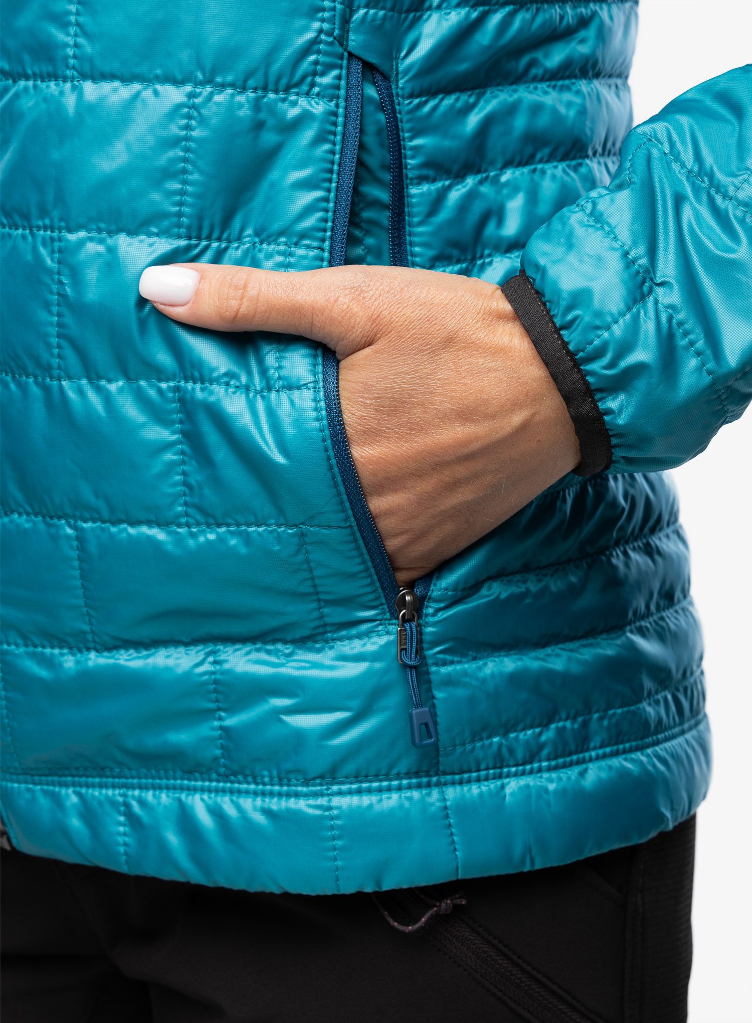 Куртка утеплена жіноча Patagonia Nano Puff Jacket - belay blue