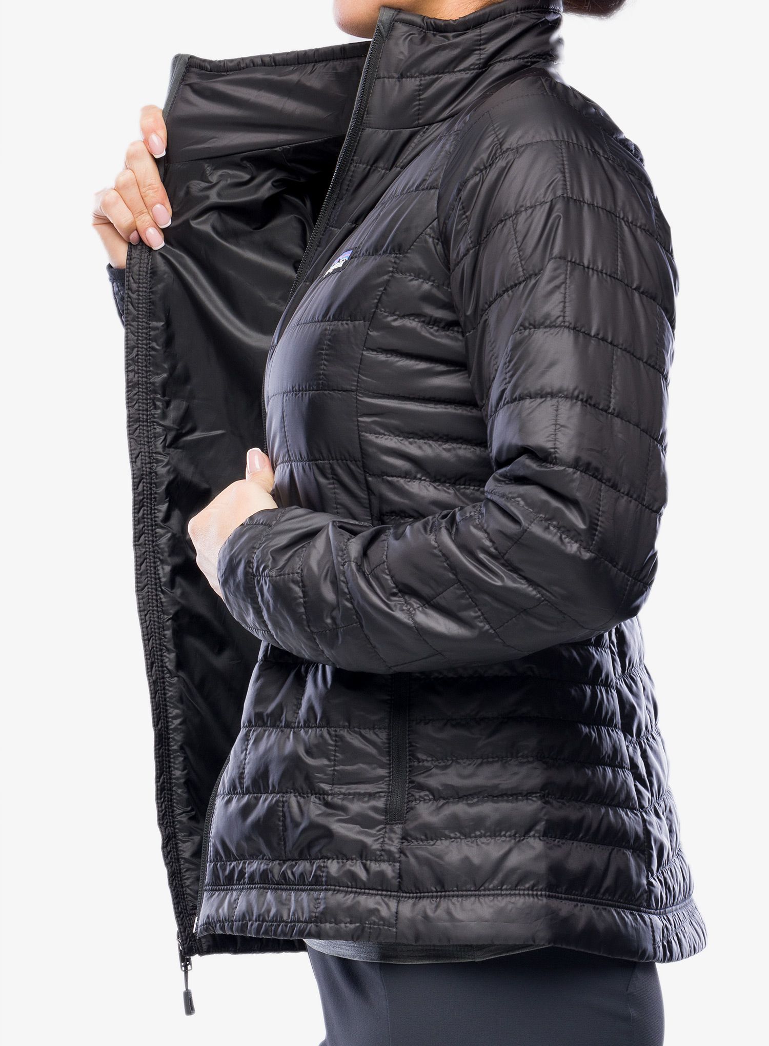 Куртка утеплена жіноча Patagonia Nano Puff Jacket - black