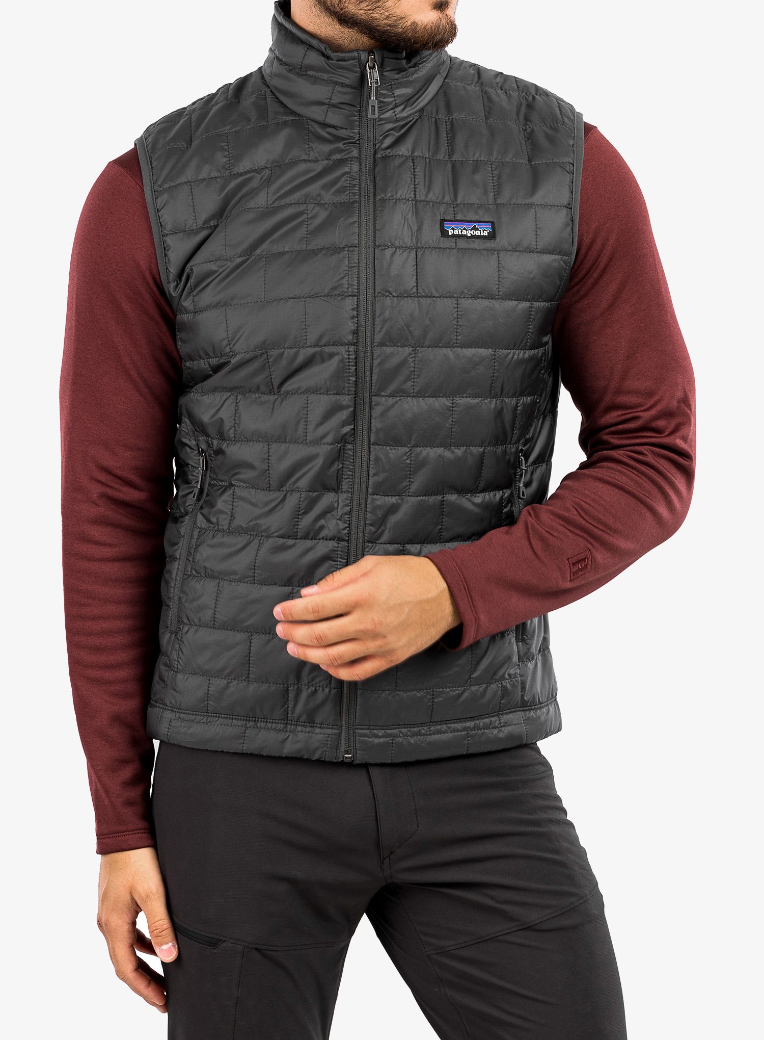 Жилет Patagonia Nano Puff Vest - forge grey