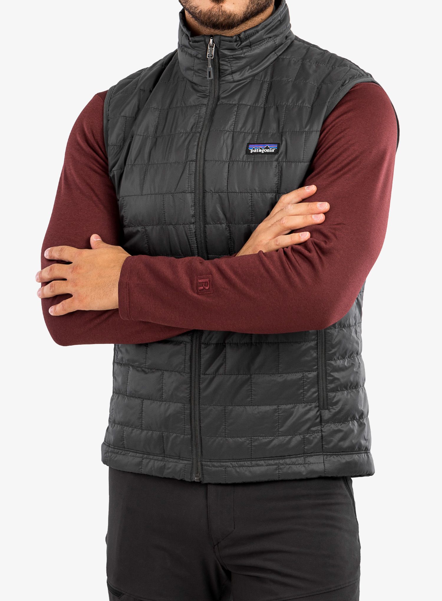 Жилет Patagonia Nano Puff Vest - forge grey