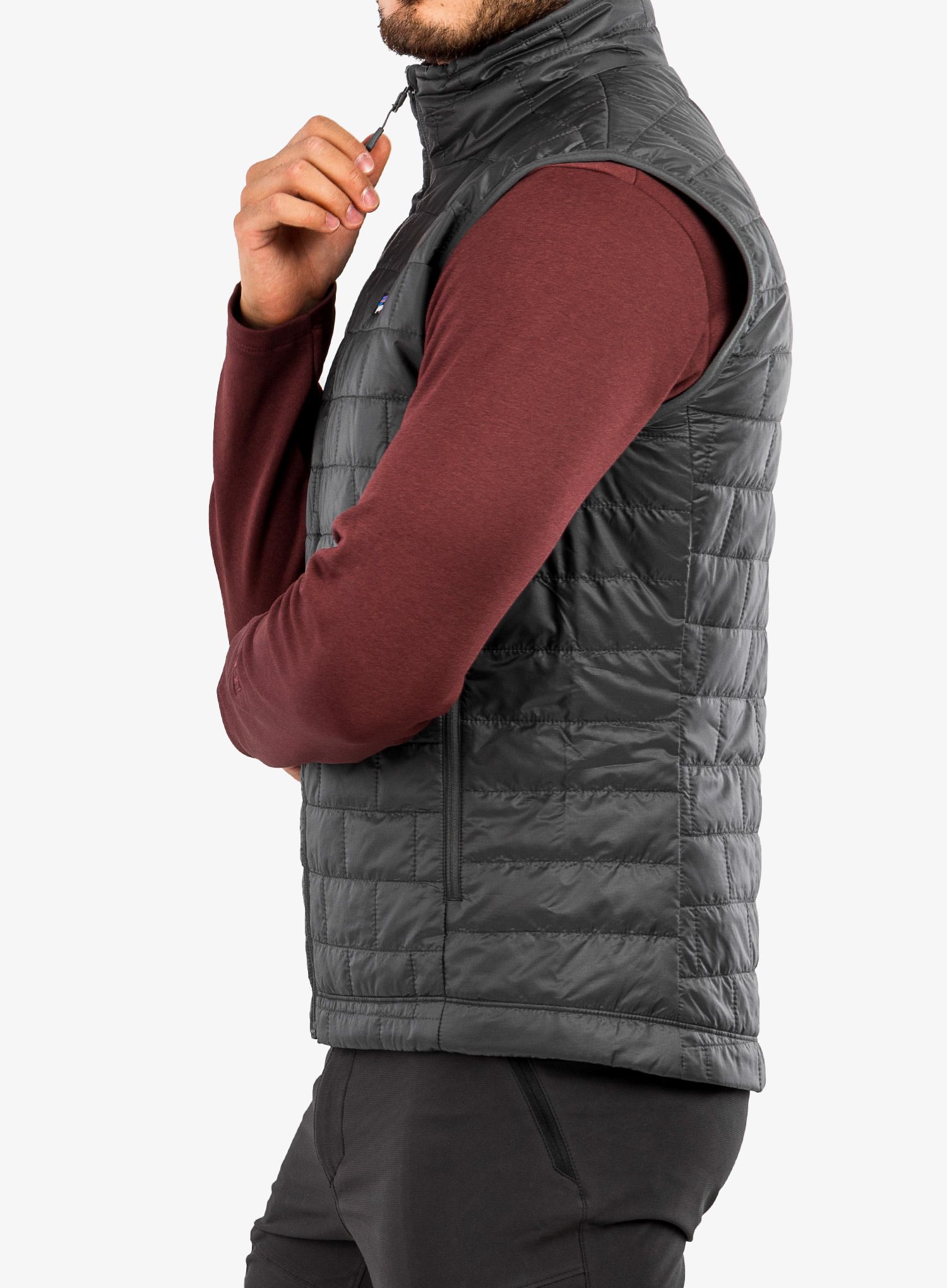 Жилет Patagonia Nano Puff Vest - forge grey