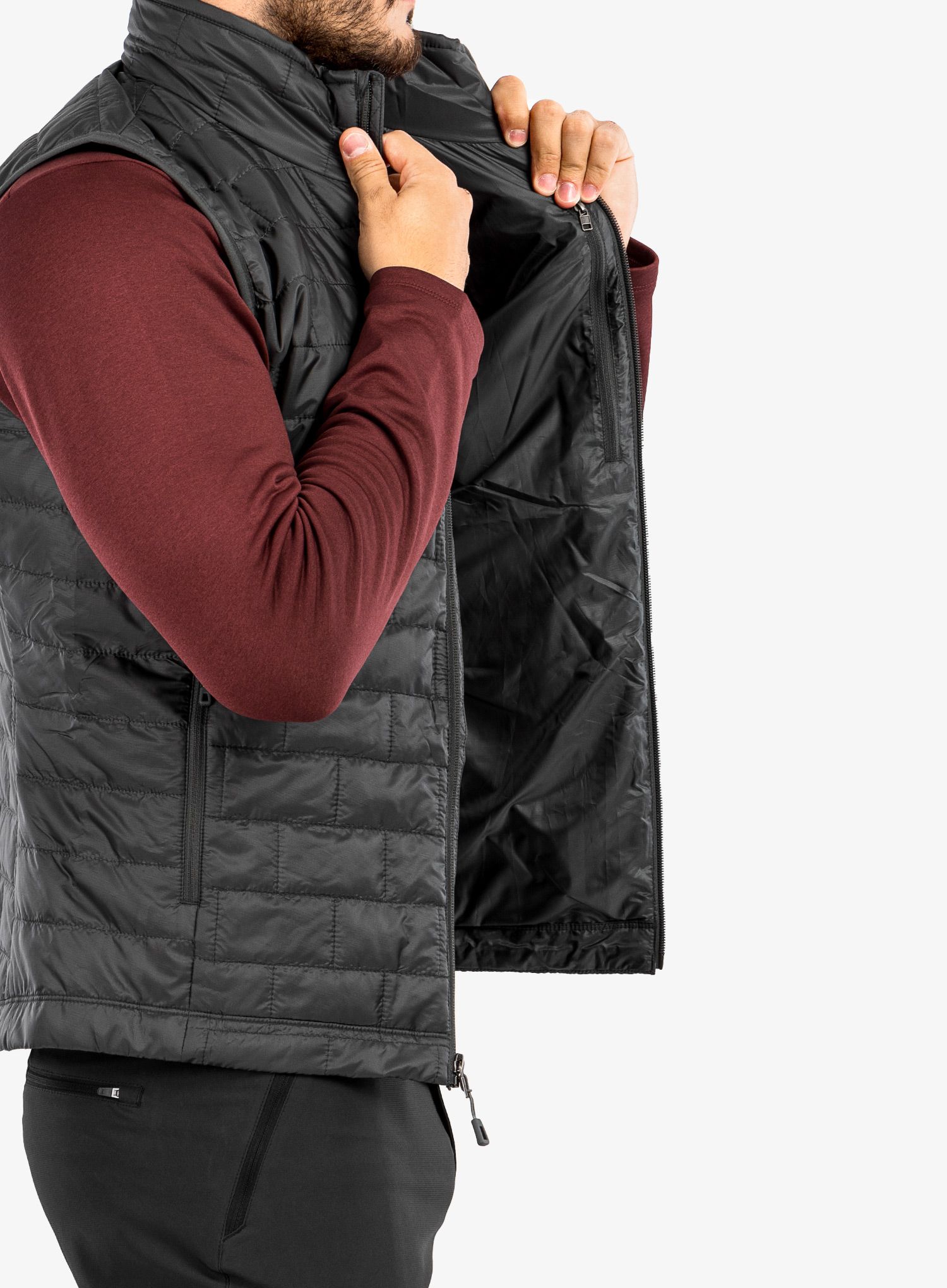 Жилет Patagonia Nano Puff Vest - forge grey