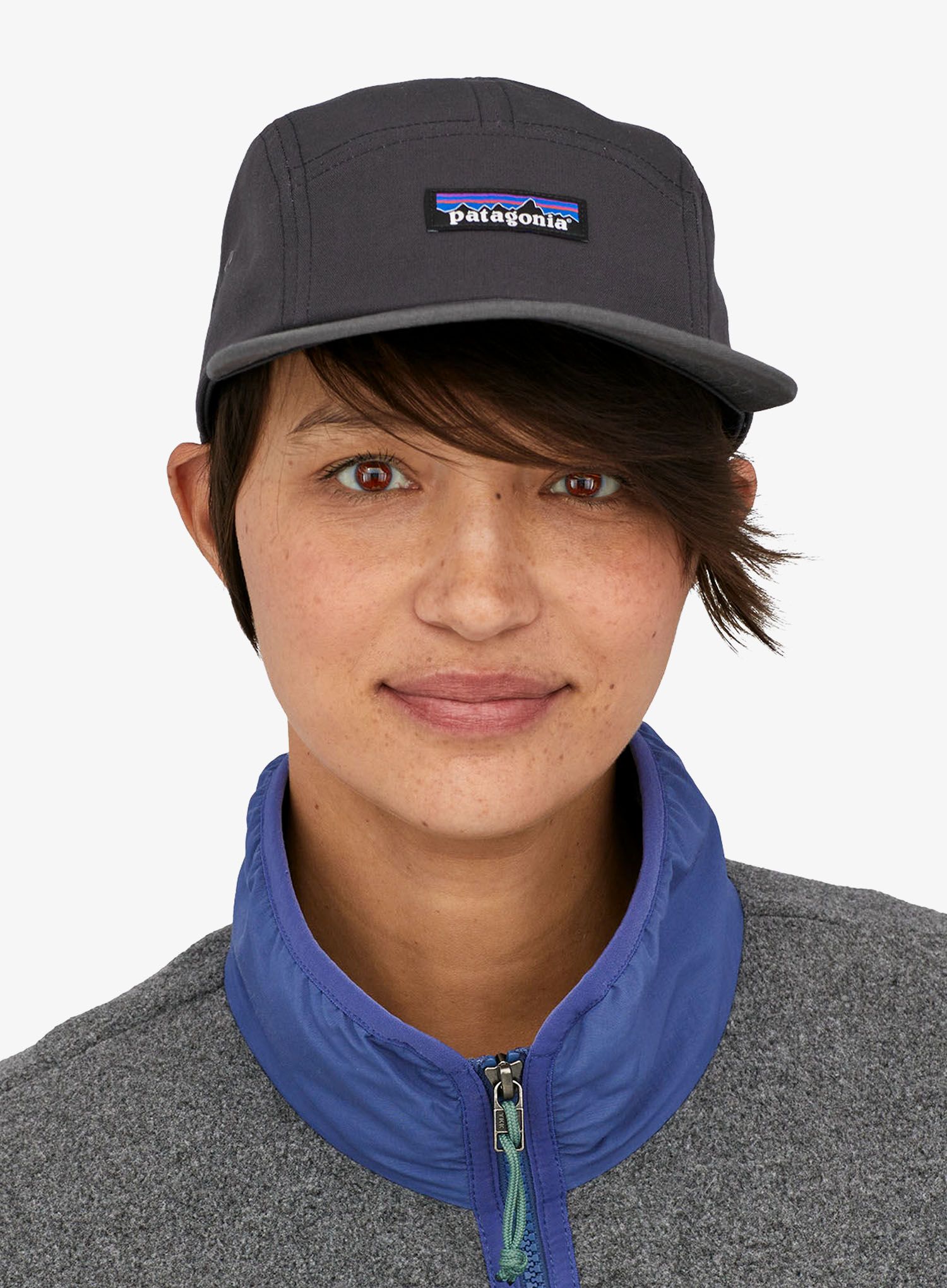 Кепка Patagonia P-6 Label Maclure Hat - p-6 label/black