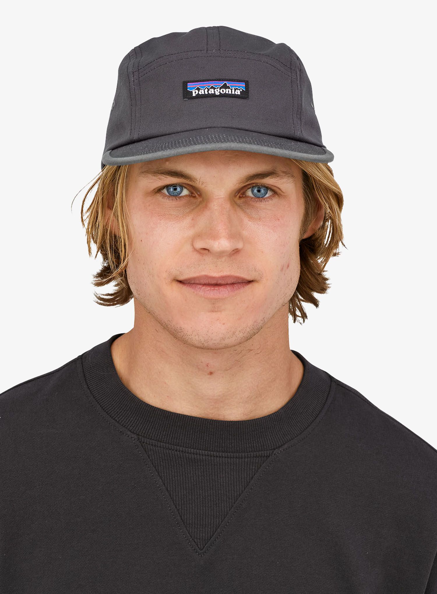 Кепка Patagonia P-6 Label Maclure Hat - p-6 label/black