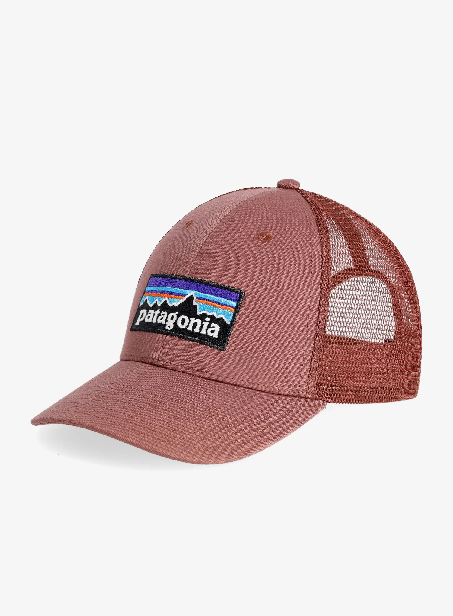 Кепка Patagonia P-6 Logo LoPro Trucker Hat - dulse mauve