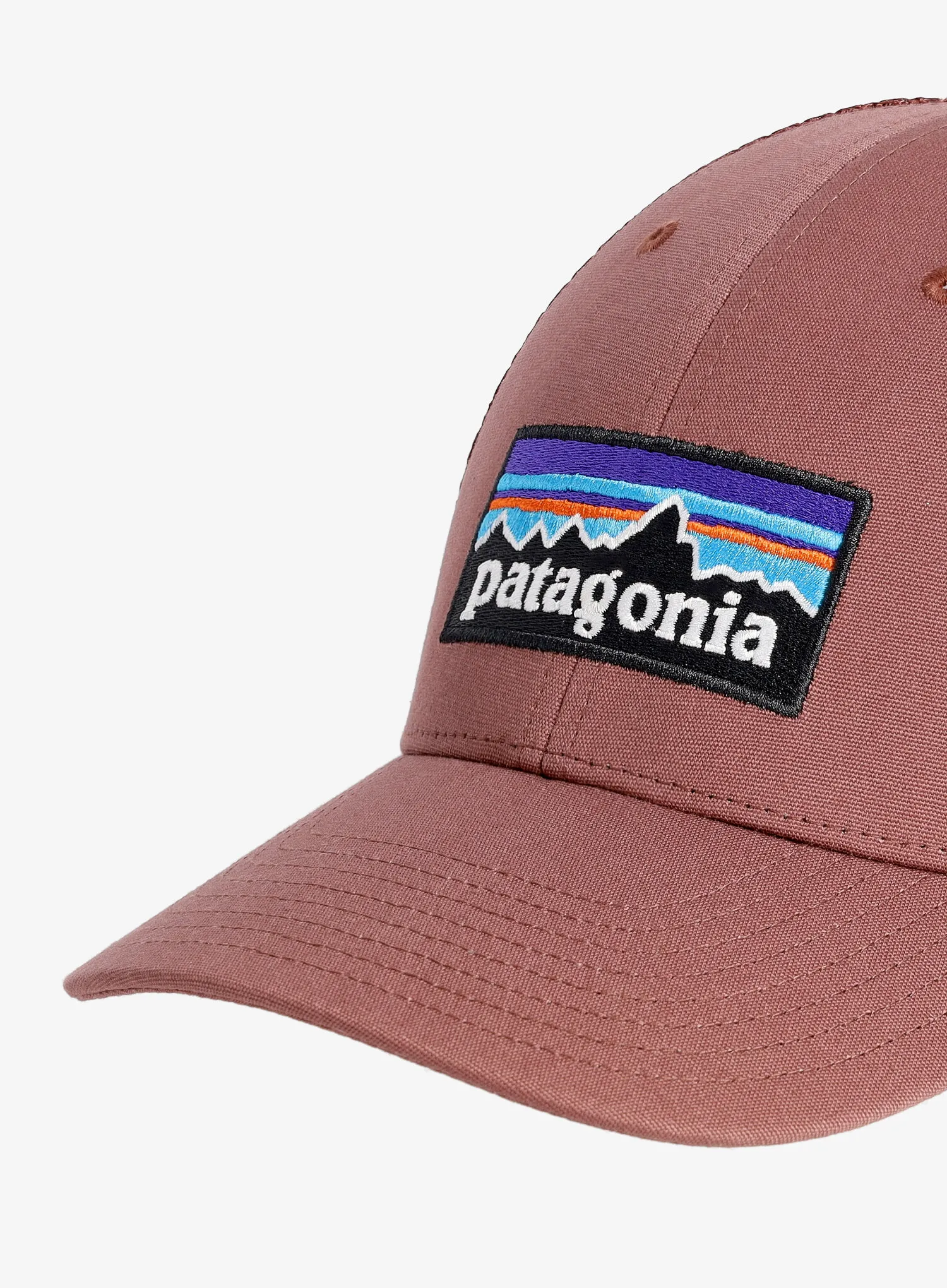 Кепка Patagonia P-6 Logo LoPro Trucker Hat - dulse mauve