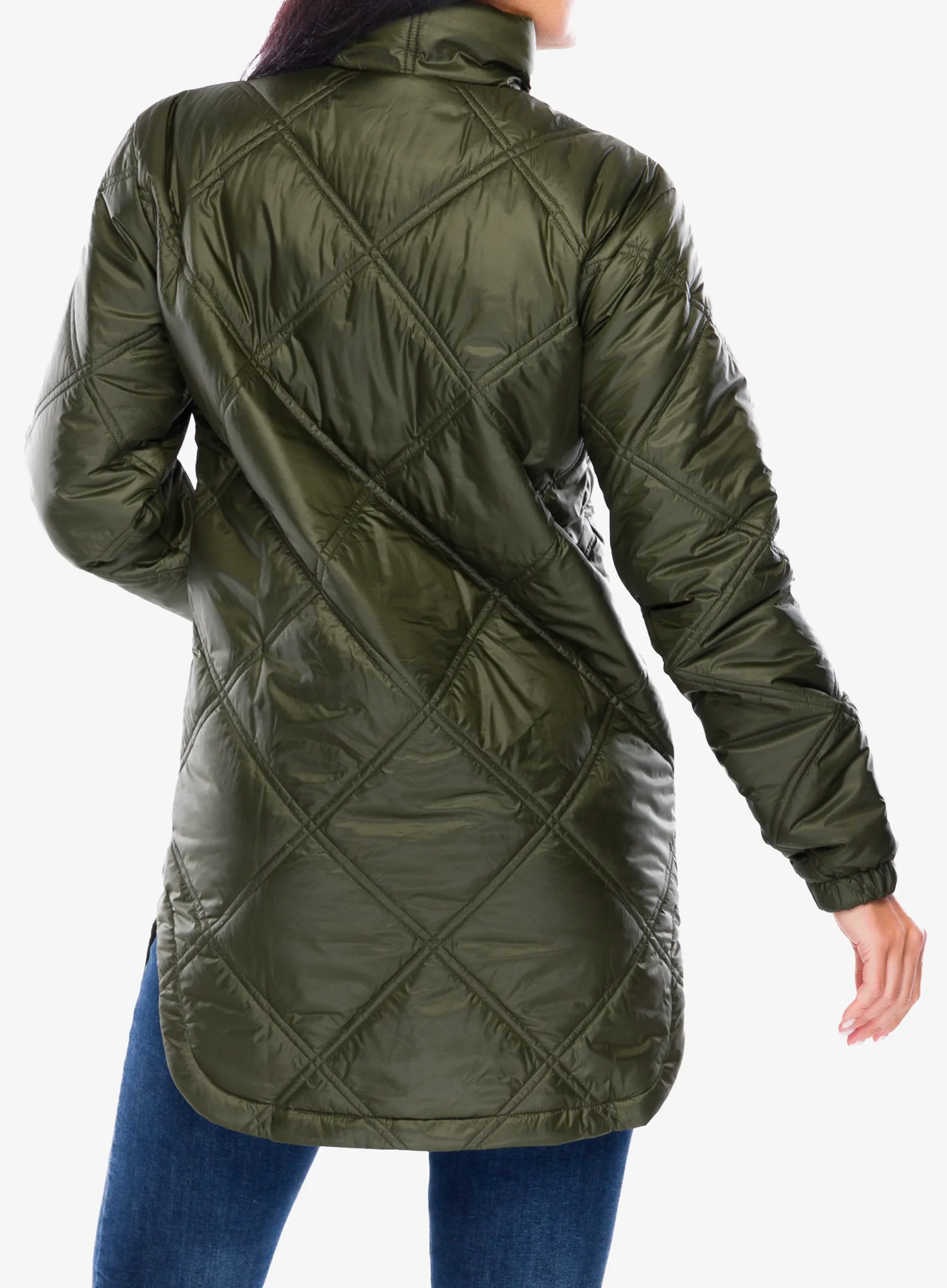 Плащ жіночий Patagonia Pine Bank Insulated Parka - pine needle green