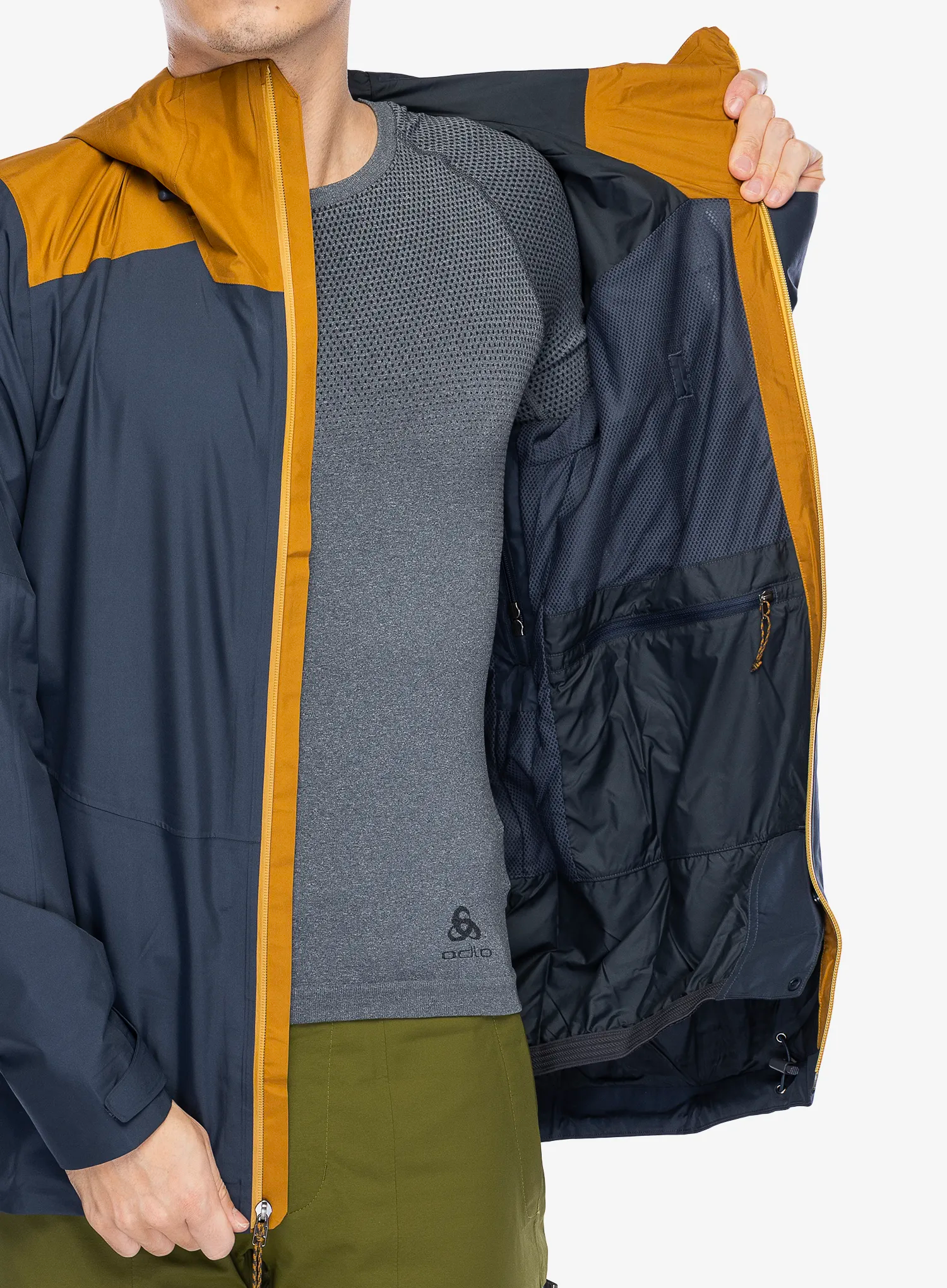 Куртка лижна Patagonia Powder Town Jacket - smolder blue
