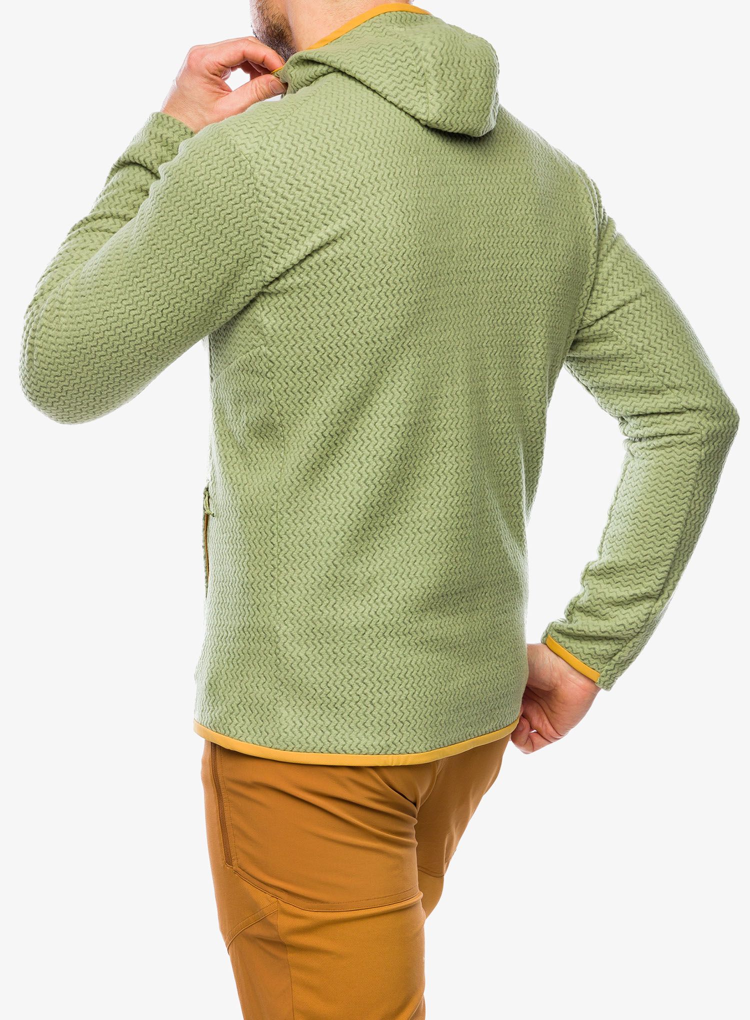 Кофта флісова Patagonia R1 Air Full-Zip Hoody - buckhorn green