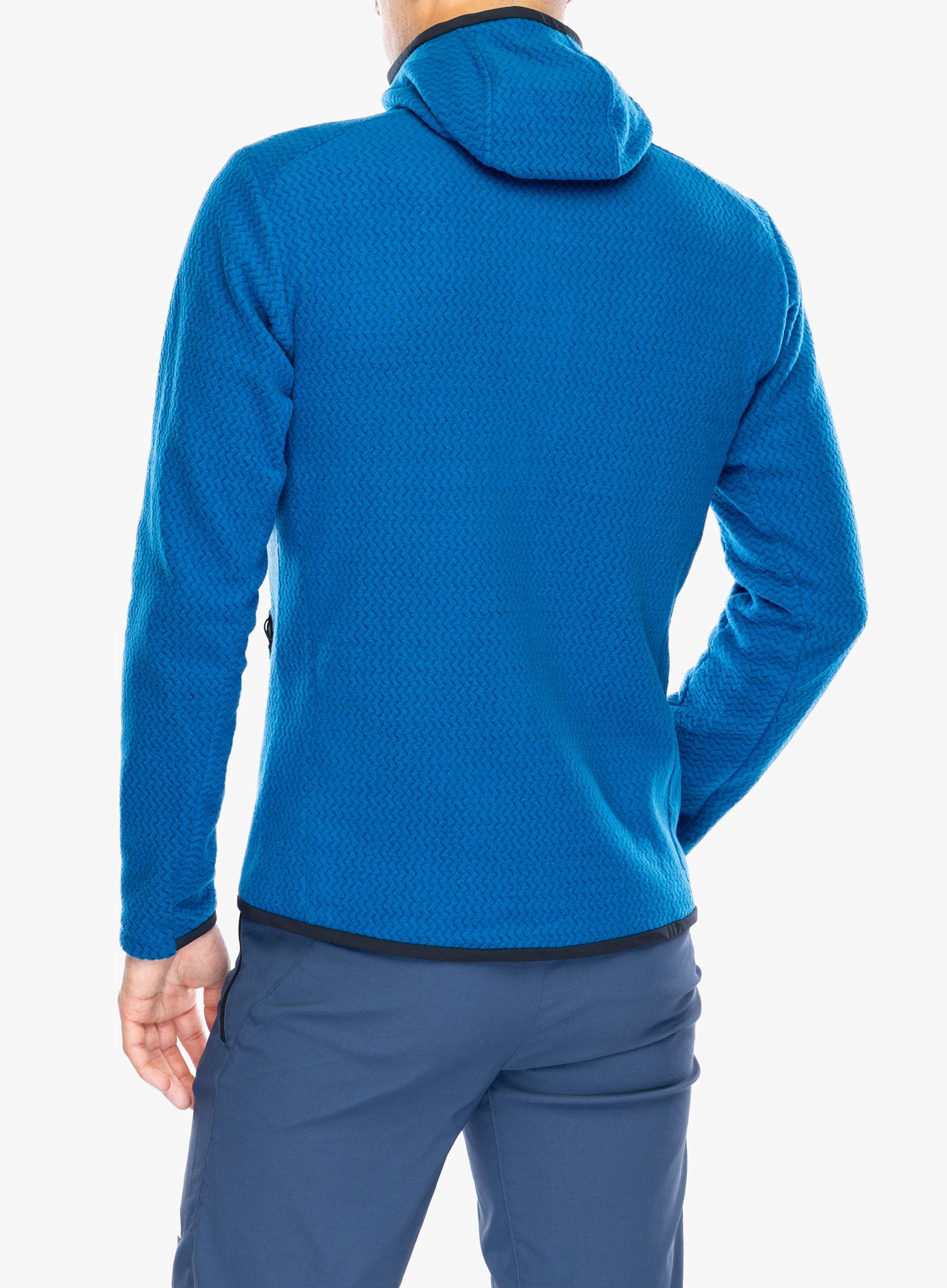 Кофта з каптуром Patagonia R1 Air Full-Zip Hoody - endles blue