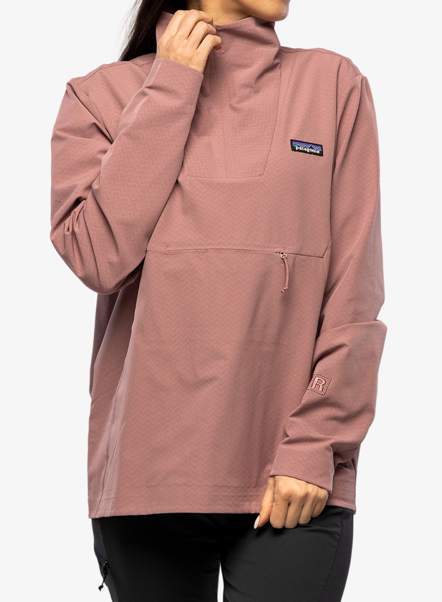 Куртка softshell Patagonia R1 CrossStrata P/O - evening mauve