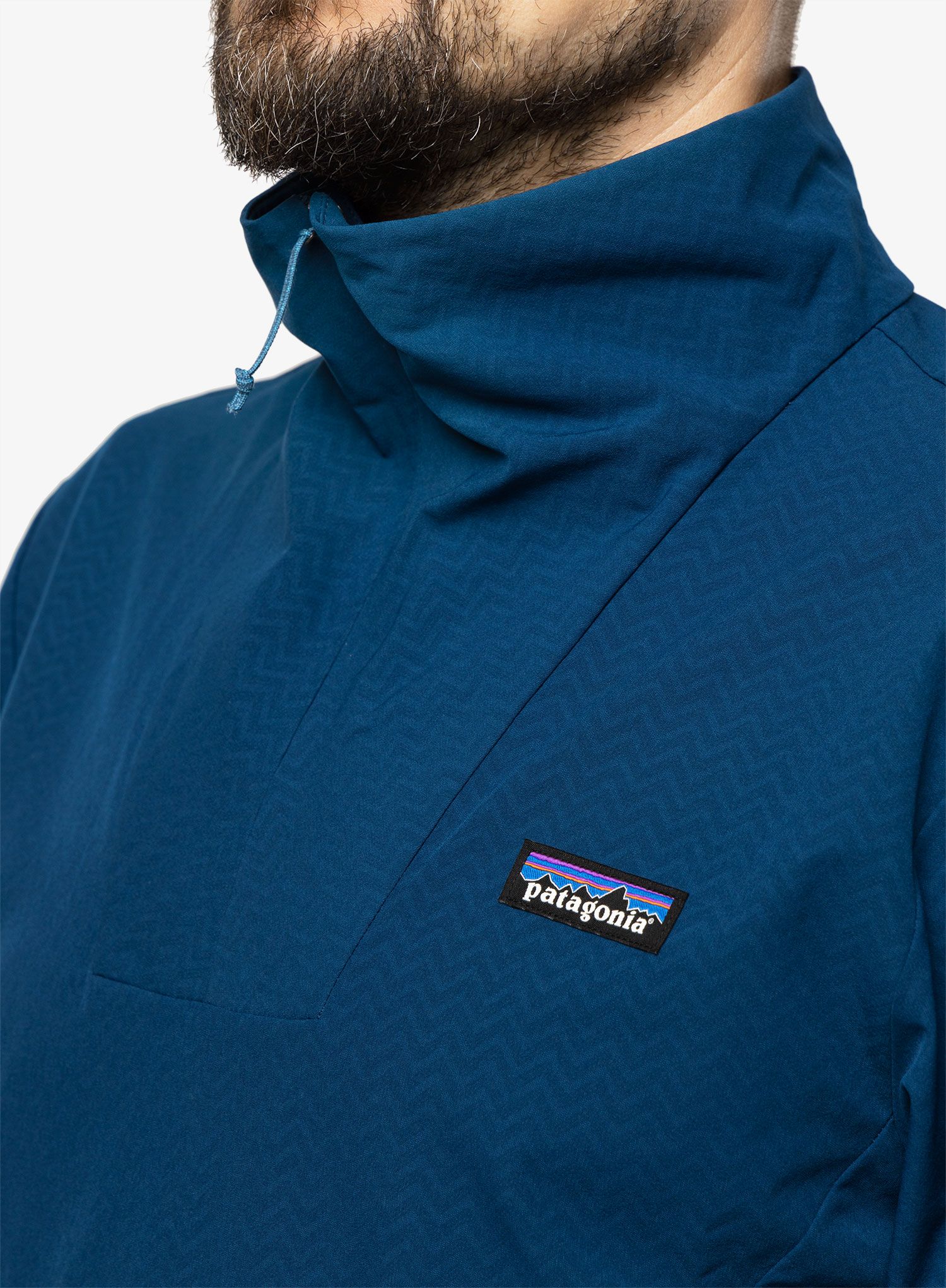 Куртка softshell Patagonia R1 CrossStrata P/O  - lago blue