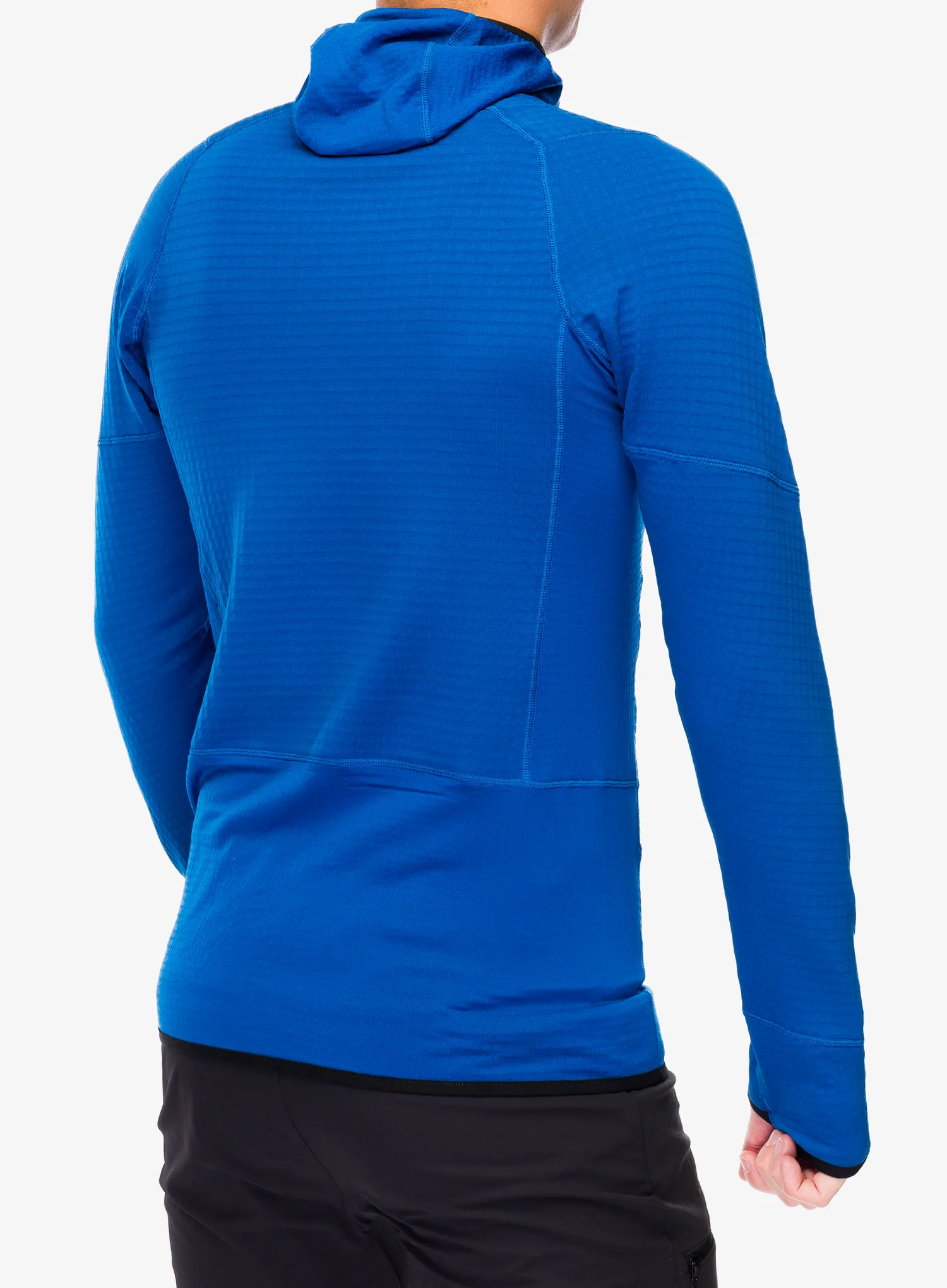 Кофта з каптуром Patagonia R1 Pullover Hoody - endles blue