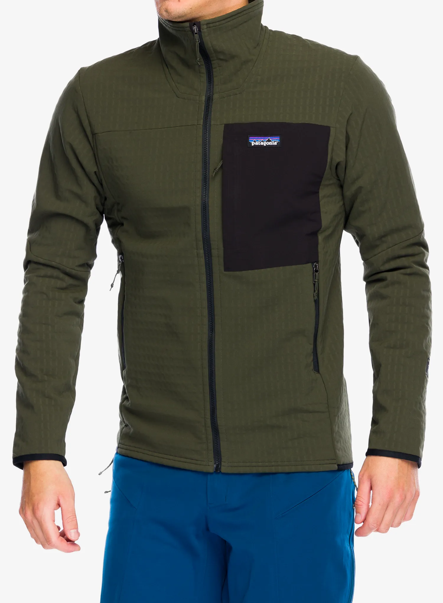 Куртка softshell Patagonia R2 TechFace Jacket - pine needle green