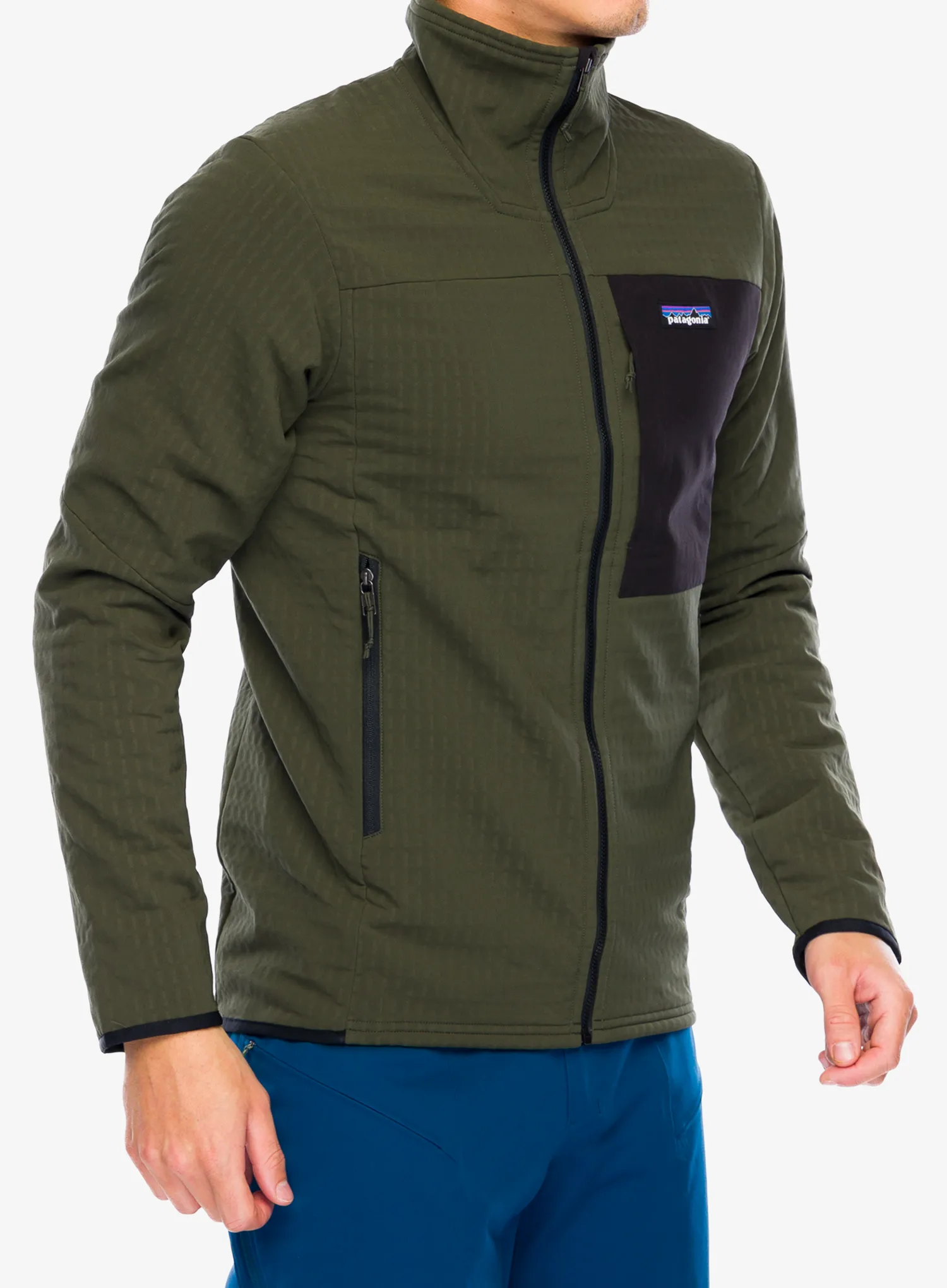 Куртка softshell Patagonia R2 TechFace Jacket - pine needle green