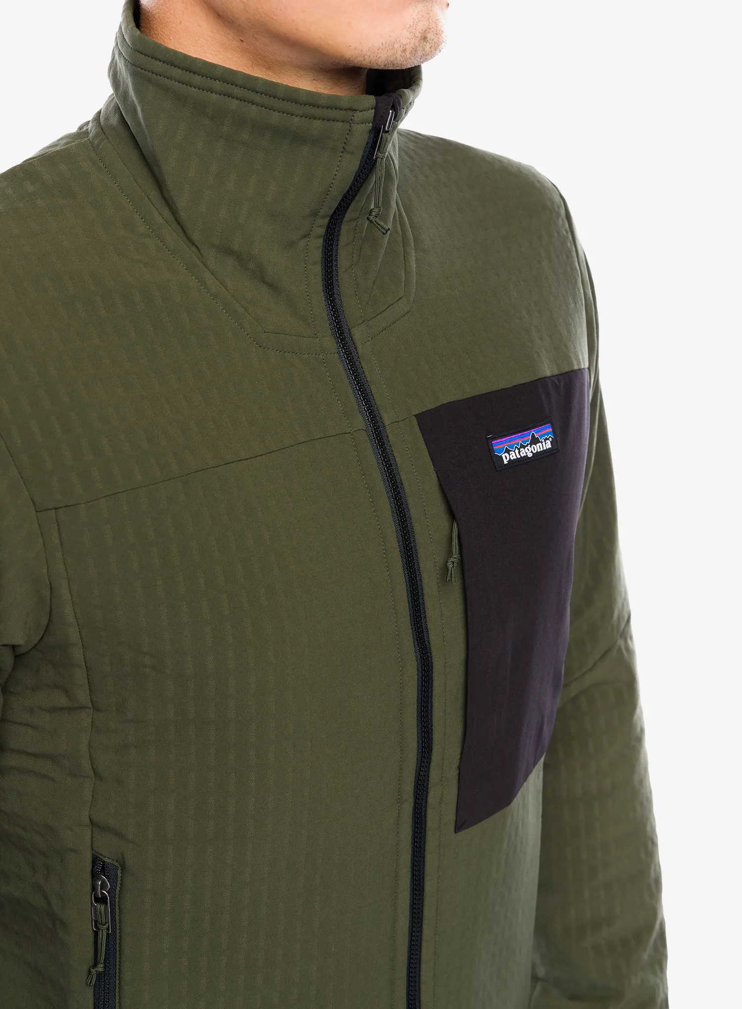 Куртка softshell Patagonia R2 TechFace Jacket - pine needle green