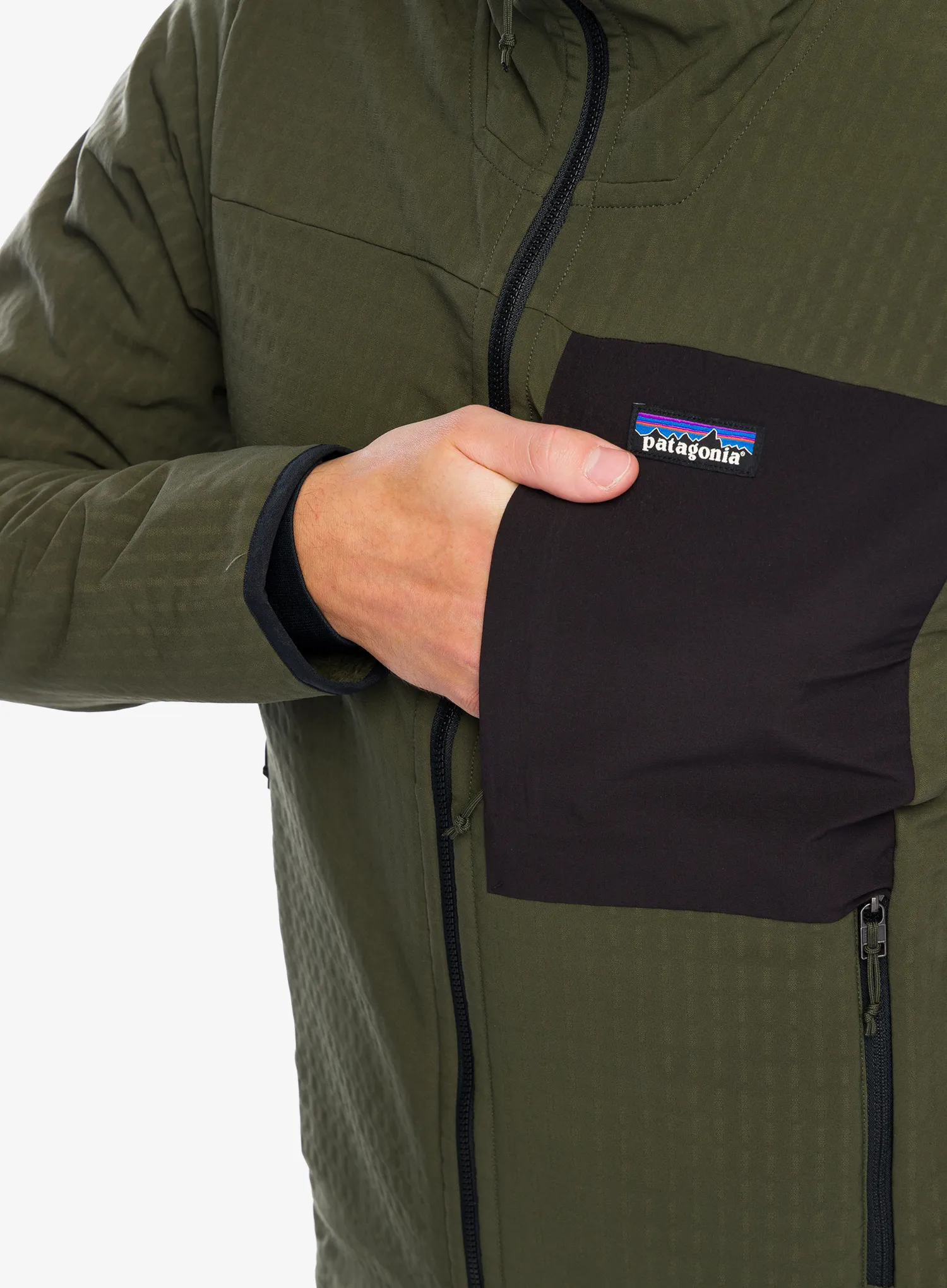 Куртка softshell Patagonia R2 TechFace Jacket - pine needle green