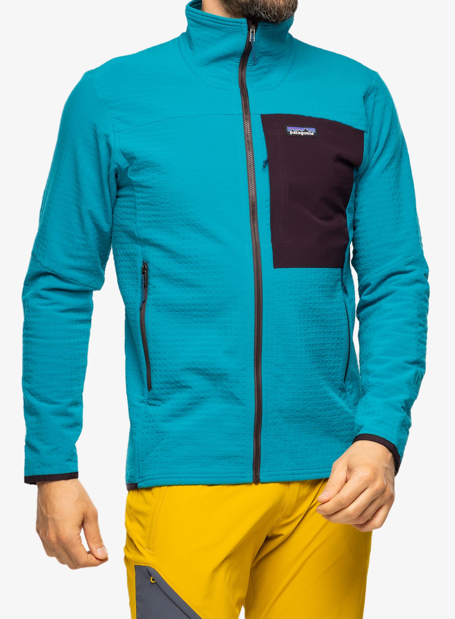 Куртка Patagonia R2 TechFace Jkt - belay blue