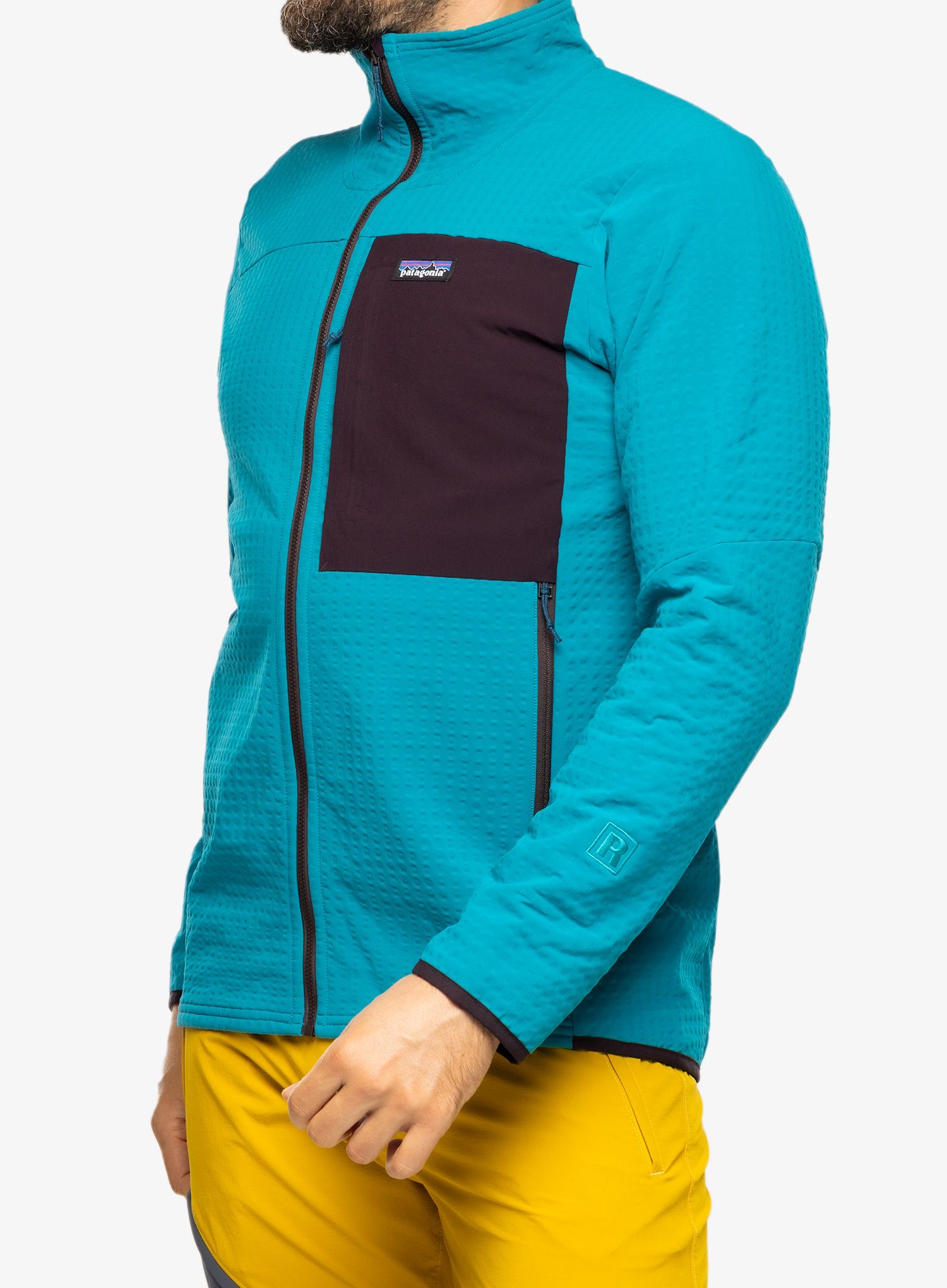 Куртка Patagonia R2 TechFace Jkt - belay blue