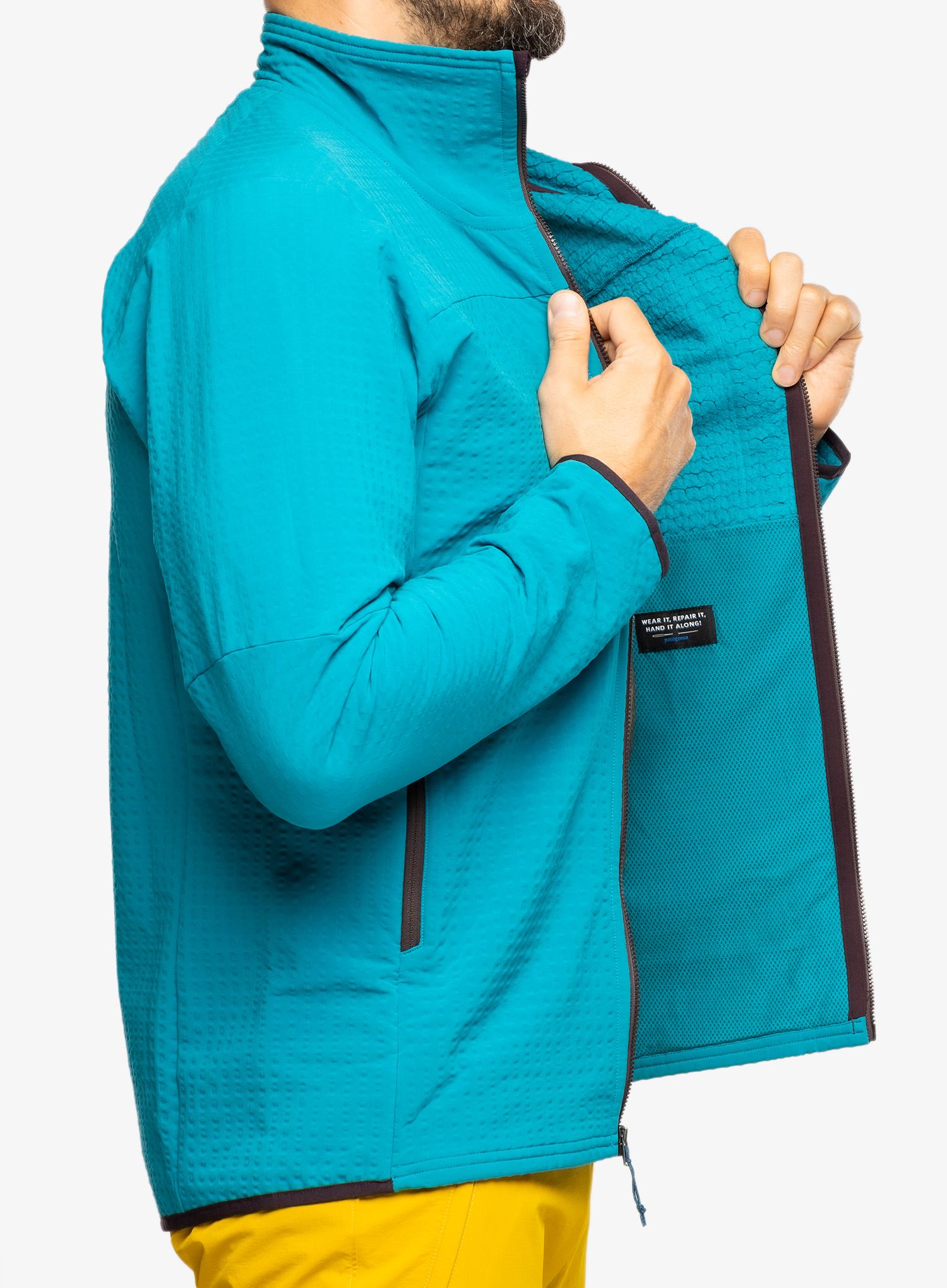 Куртка Patagonia R2 TechFace Jkt - belay blue