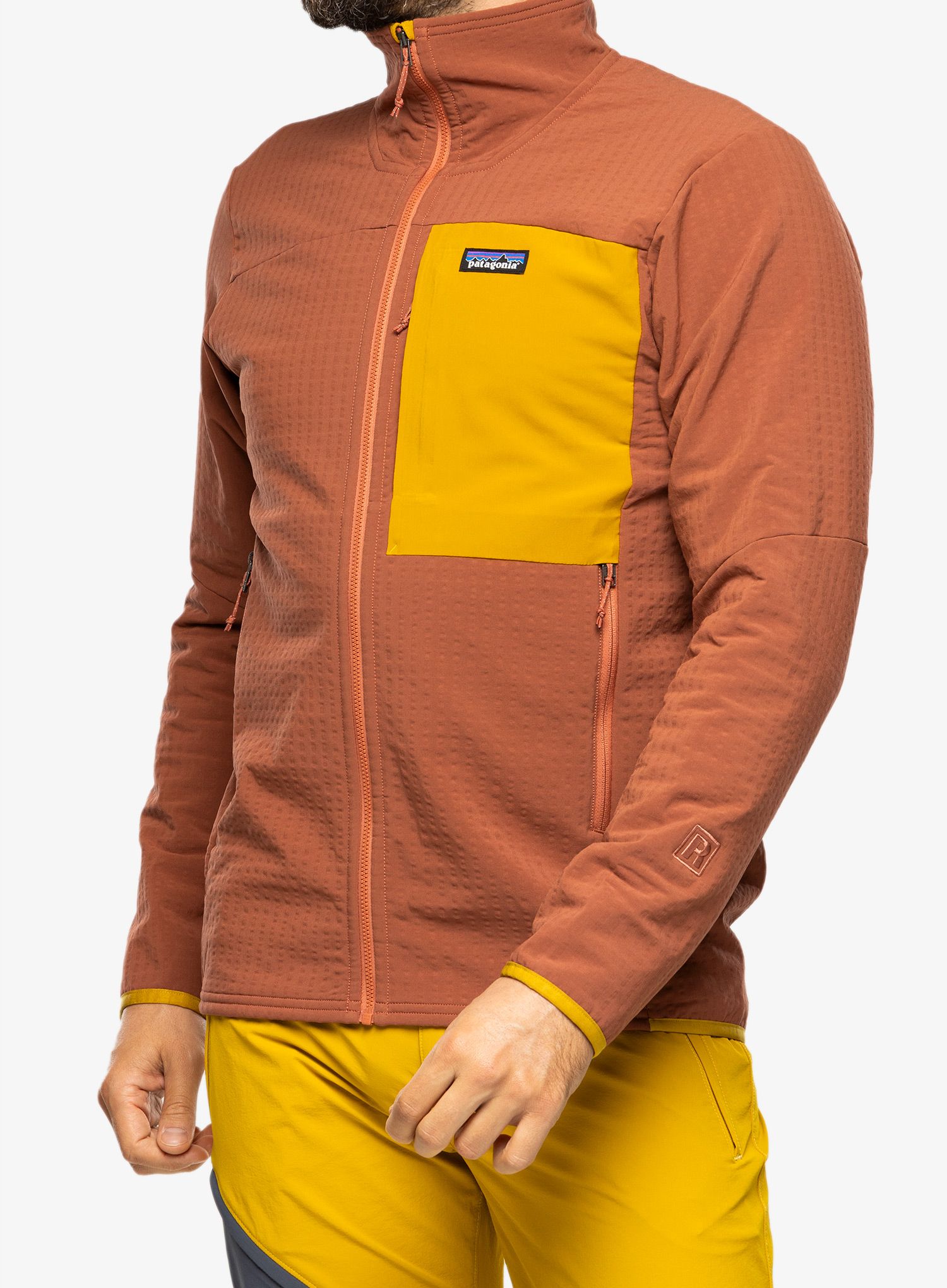 Куртка softshell Patagonia R2 TechFace Jkt - burl red