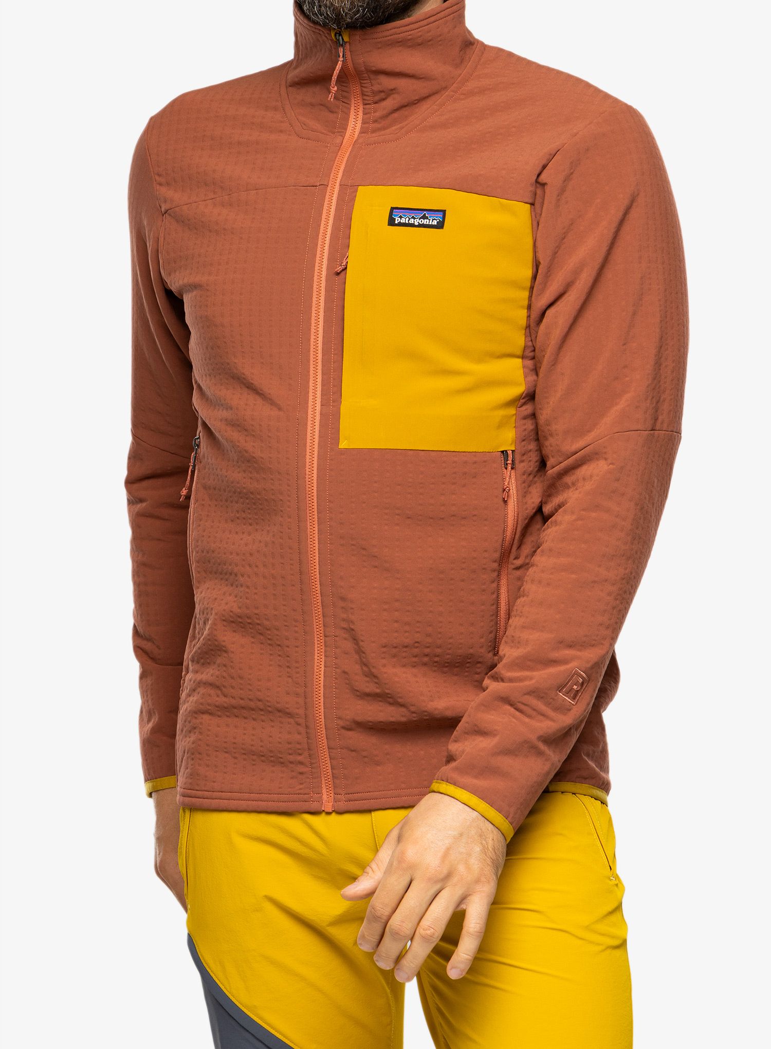 Куртка softshell Patagonia R2 TechFace Jkt - burl red