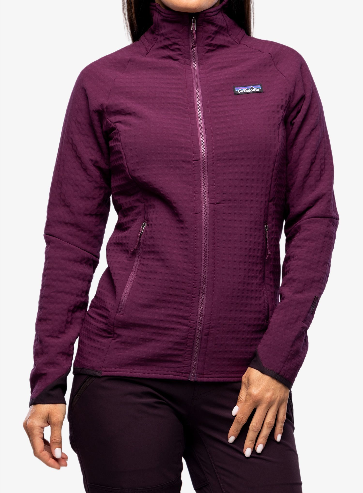 Куртка жіноча Patagonia R2 TechFace Jkt - night plum