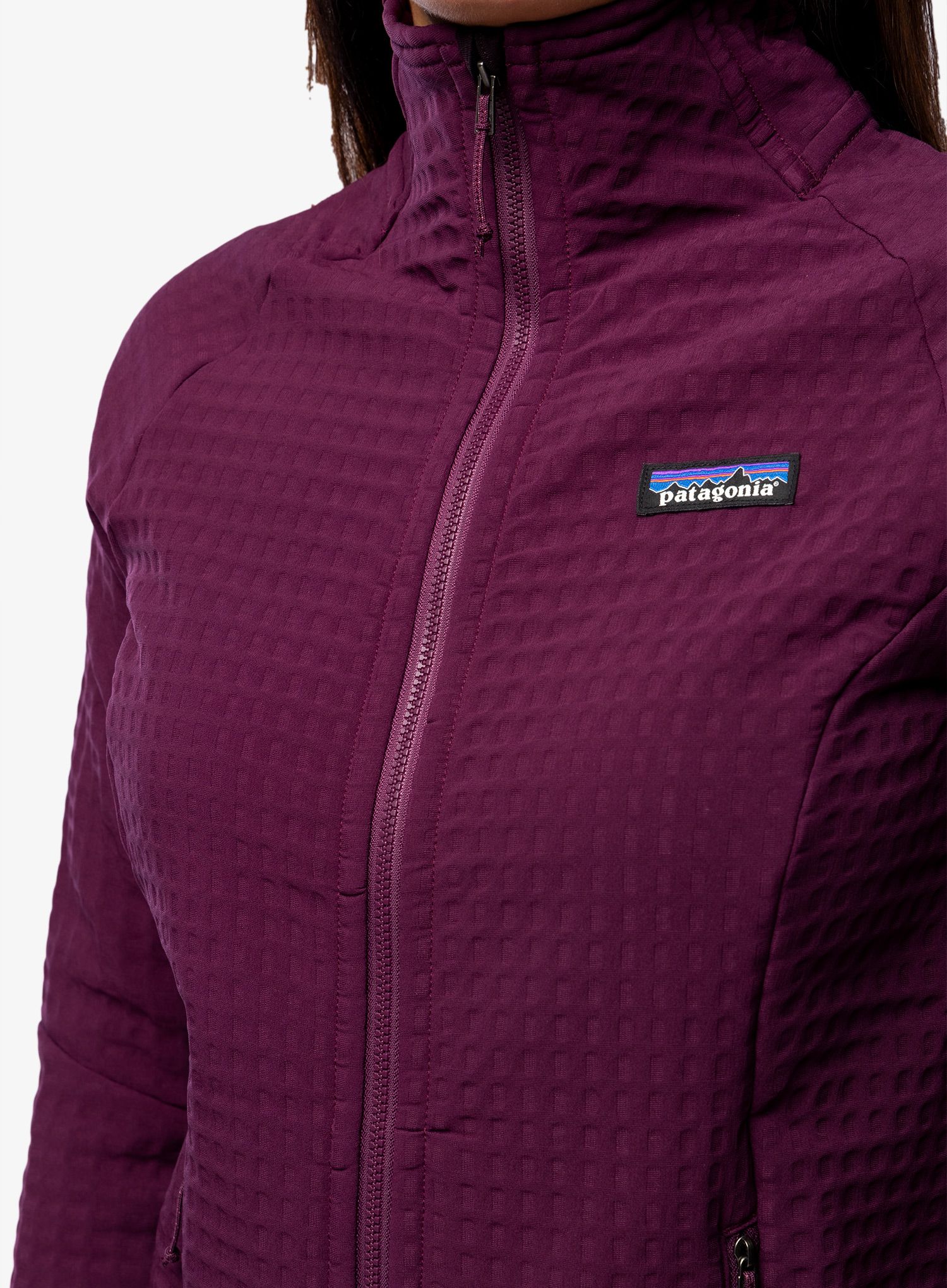 Куртка жіноча Patagonia R2 TechFace Jkt - night plum
