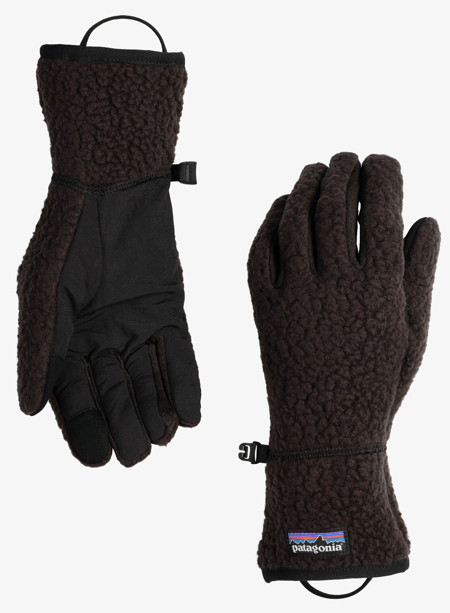 Рукавички флісові Patagonia Retro Pile Gloves - black
