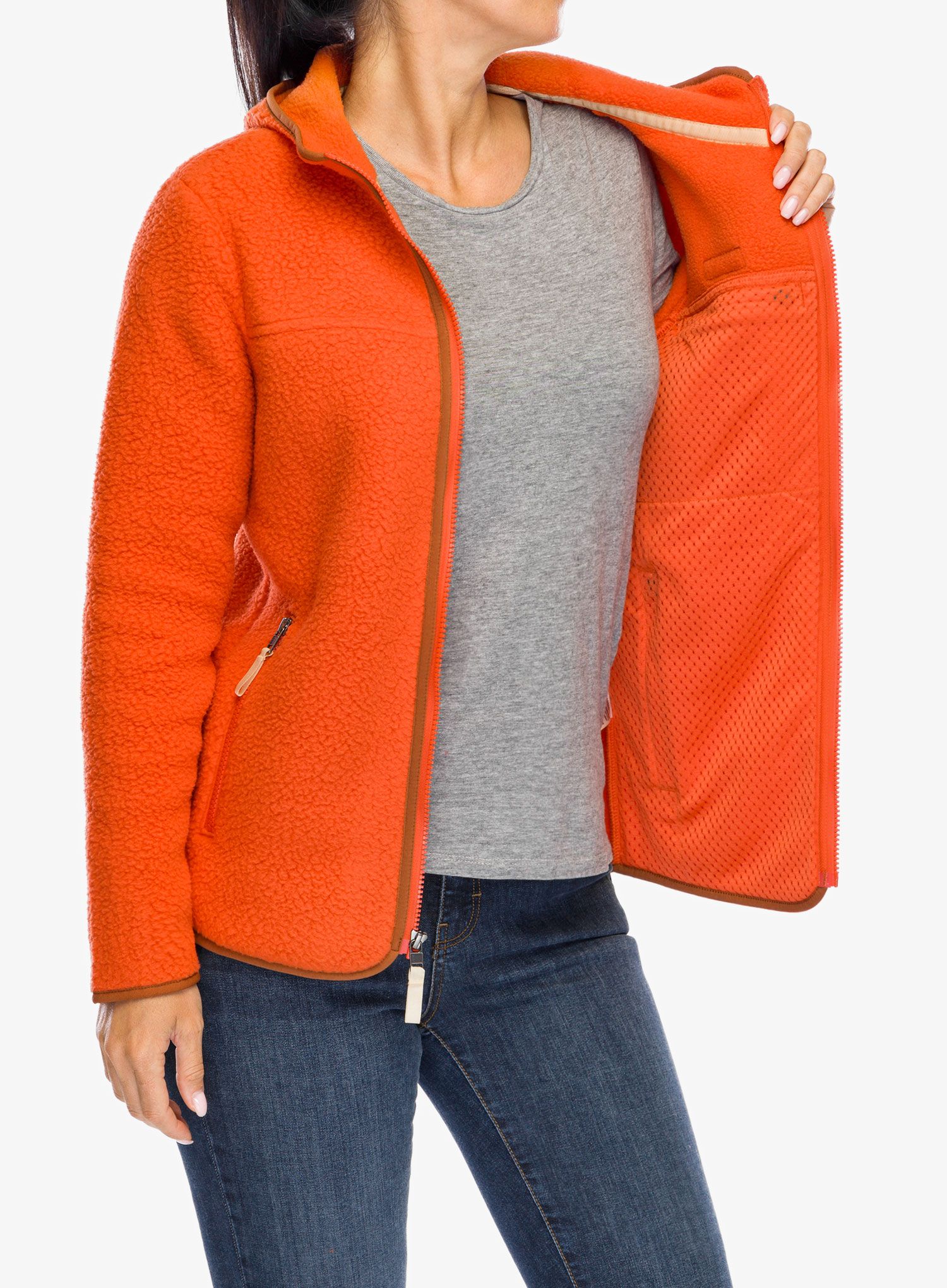 Фліска жіноча Patagonia Retro Pile Hoody - madder red