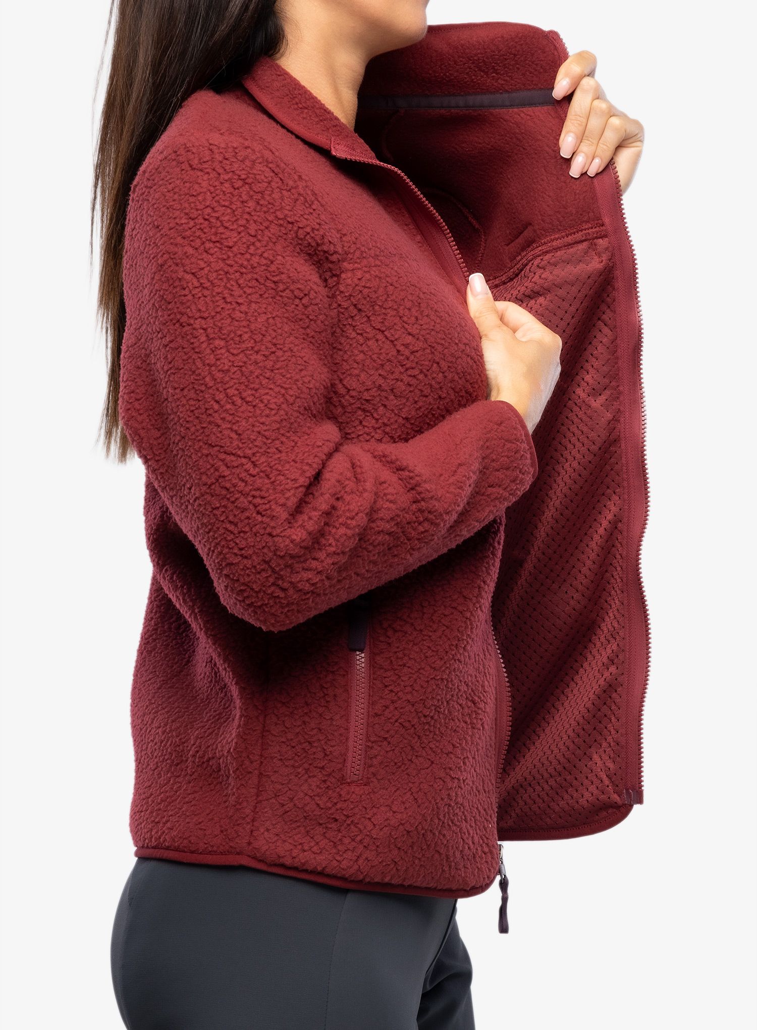 Фліска жіноча Patagonia Retro Pile Jacket - carmine red