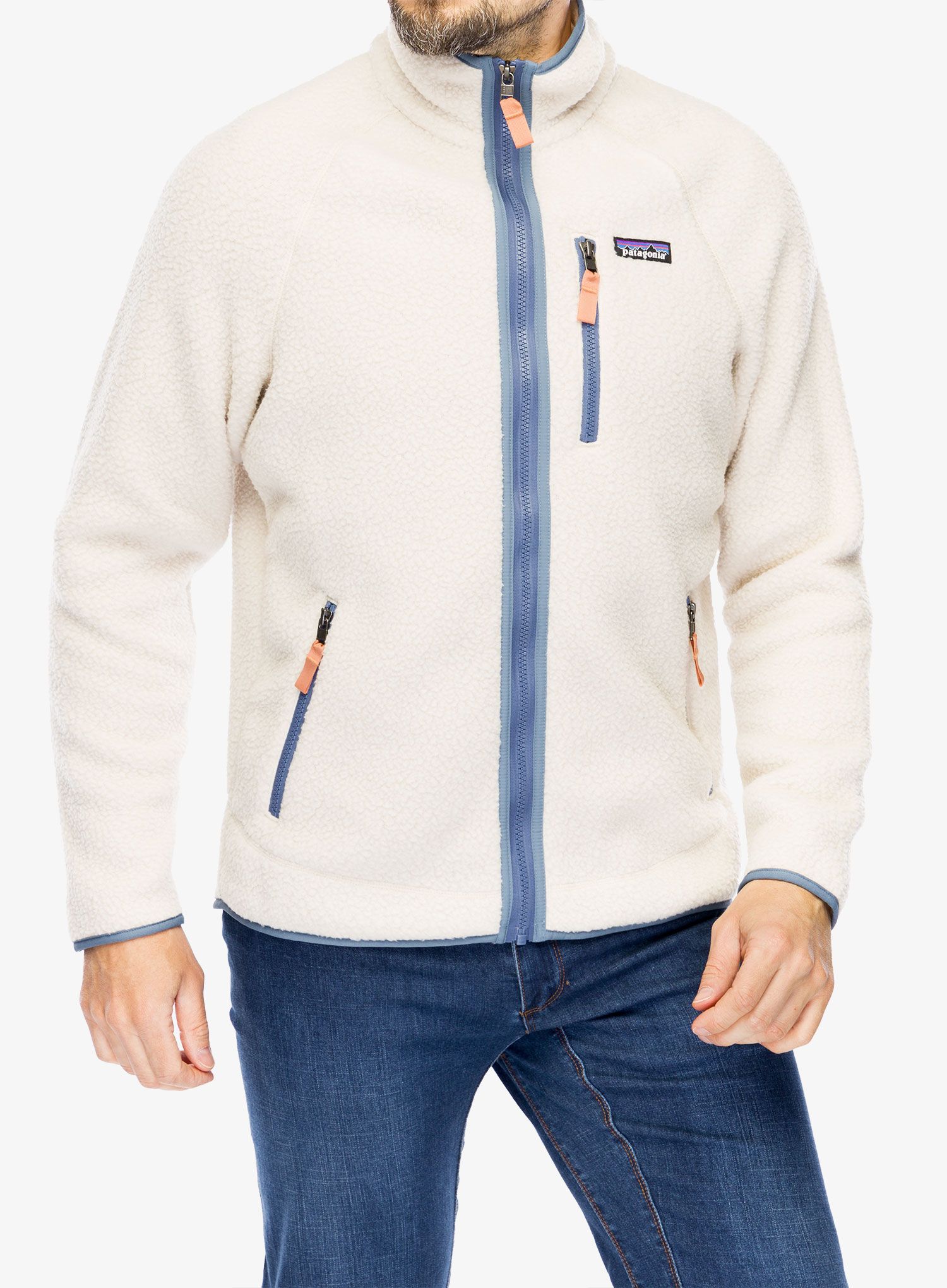 Фліска Patagonia Retro Pile Jacket - dark natural/blue