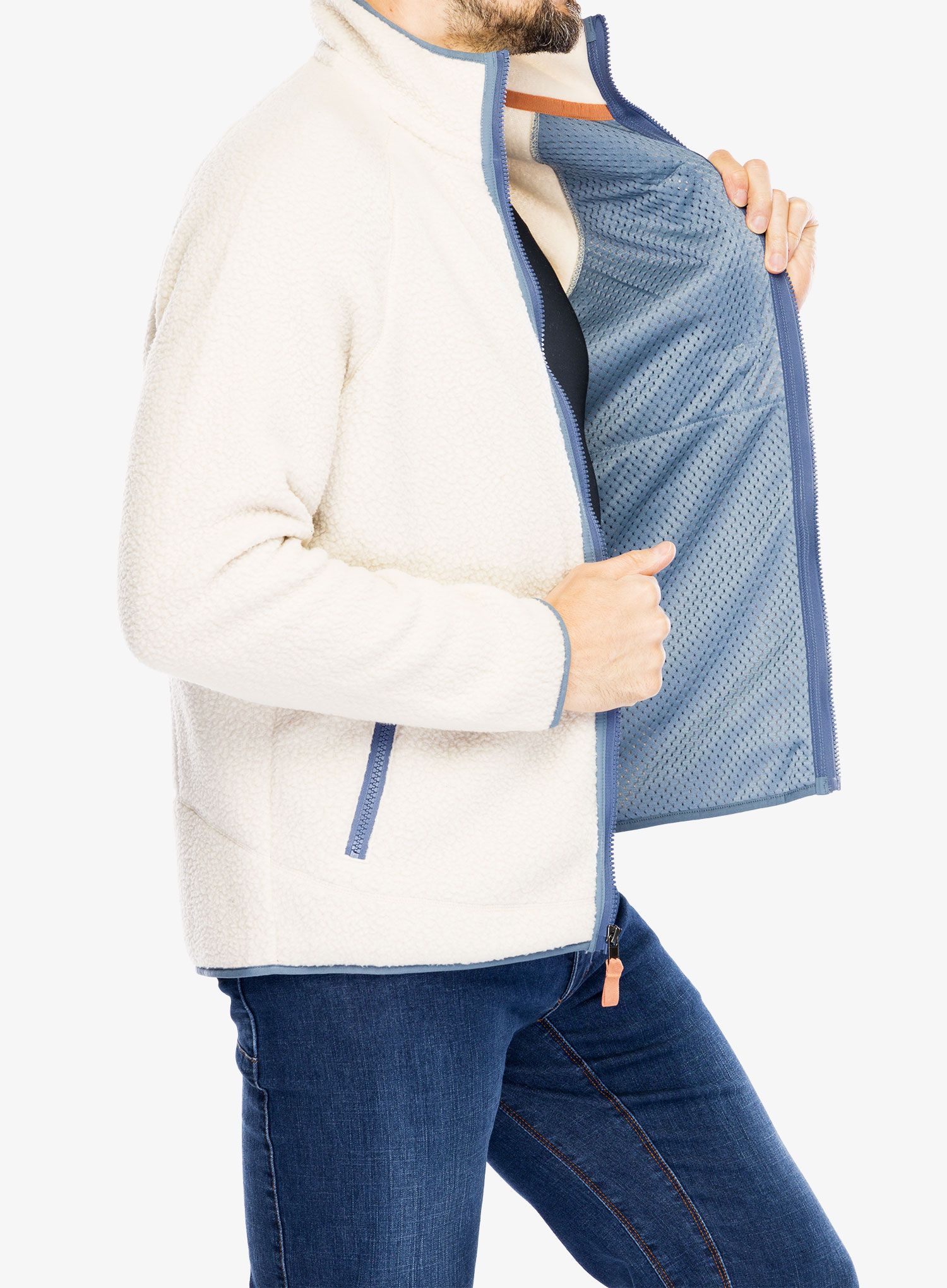 Фліска Patagonia Retro Pile Jacket - dark natural/blue